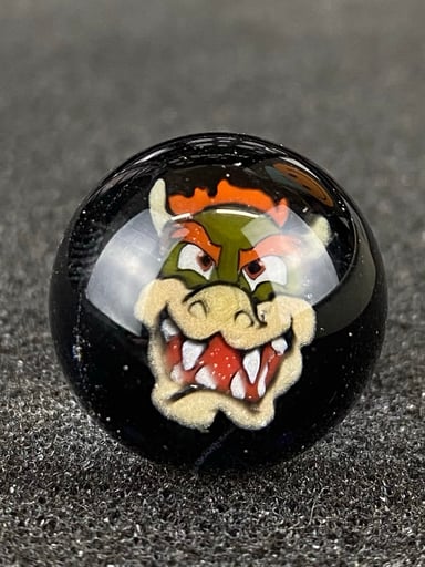 Preview pic of Super Mario Bowser Marble Top by Keys Glass