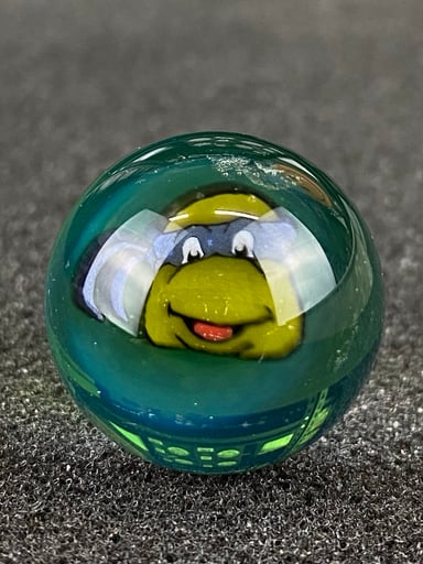 Preview pic of Ninja Turtles Leonardo Marble Top by Keys Glass
