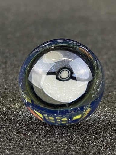 Preview pic of Pokémon Pokéball Marble Top by Keys Glass