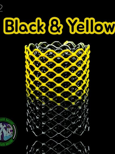Preview pic of Mamba Guardzz - Heat Cage #52 - Blazer GT8000 Guard (Black & Yellow)