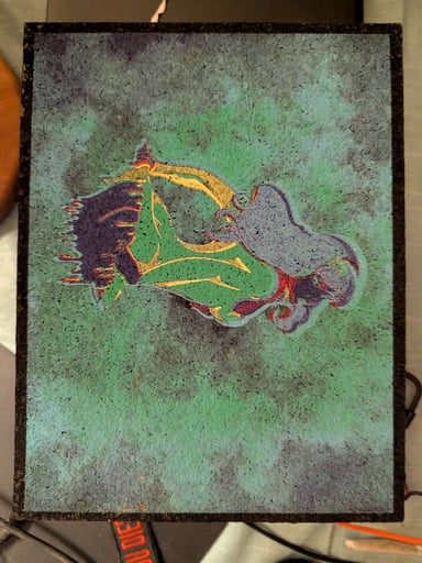 Preview pic of Scooby Doo Daphne buns out moodmat UV