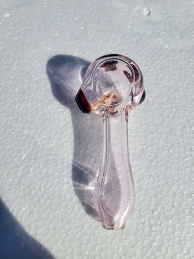Preview pic of Ns pink spoon double amber purple accents