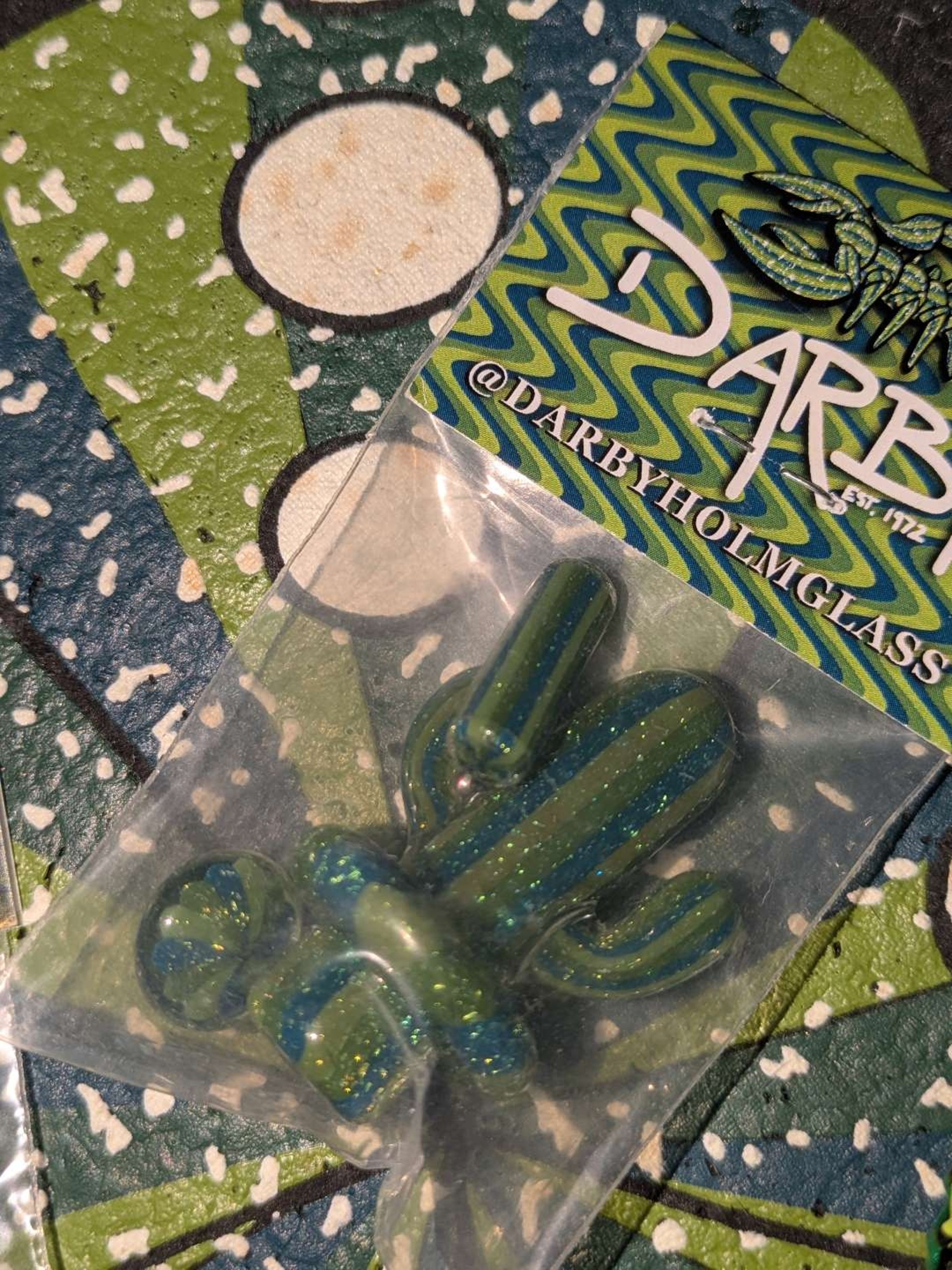 Preview pic of Darby Holm Saguaro Cactus Terp Slurper Set