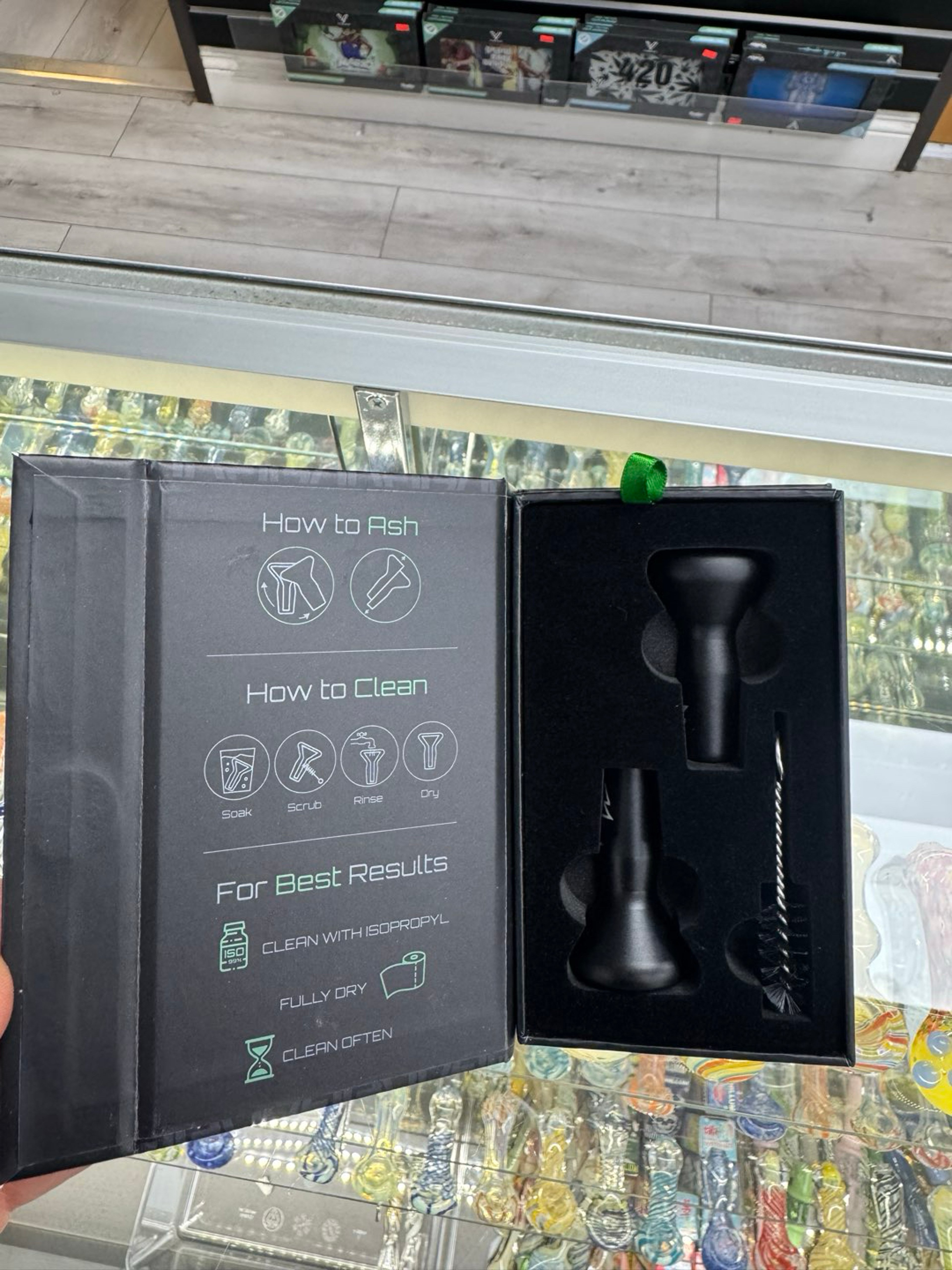 Bowlz 14mm metal magnetic slide black image 0