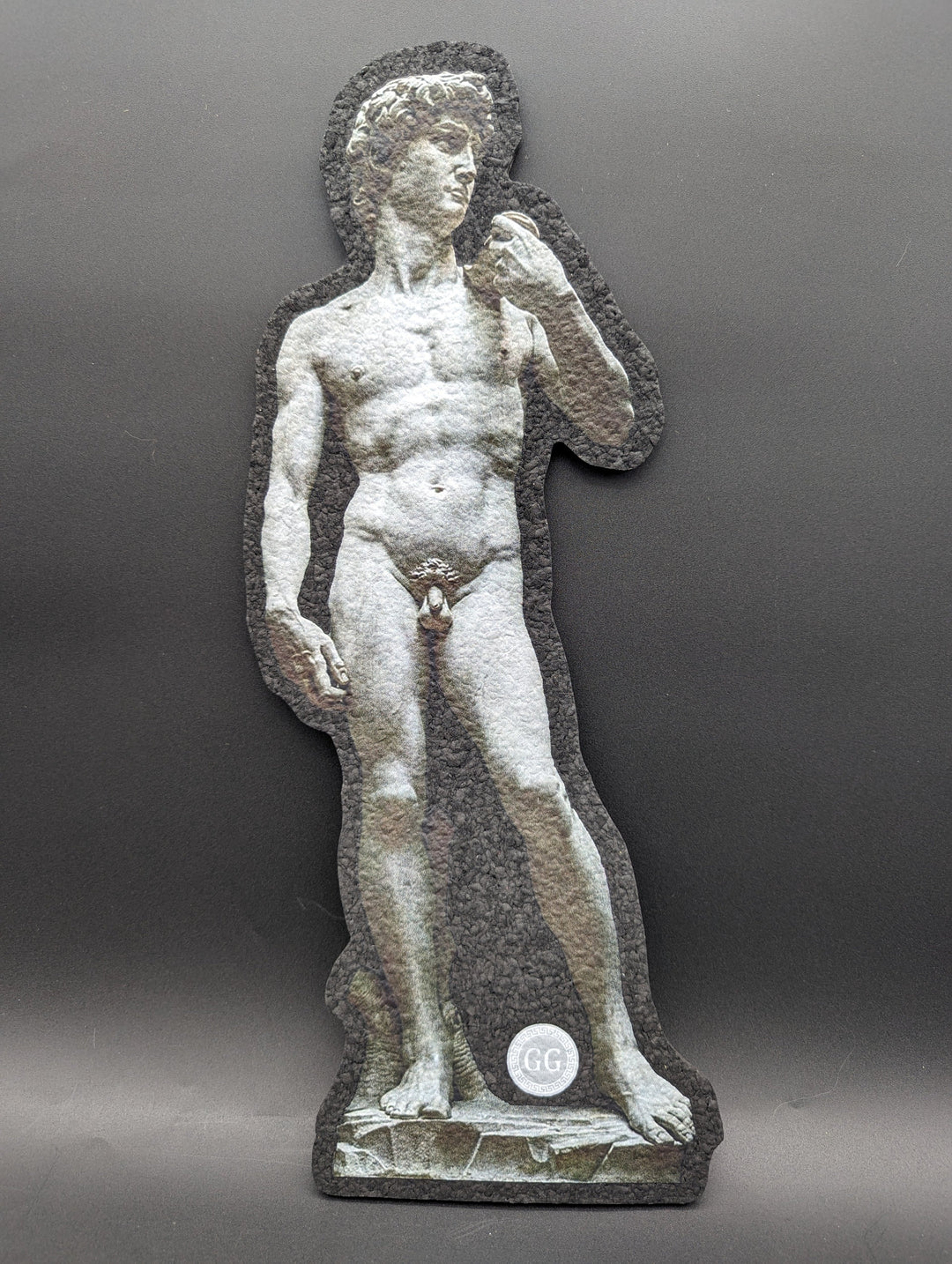 Preview pic of GREEK GLASS STATUE OF DAVID MOOD MAT