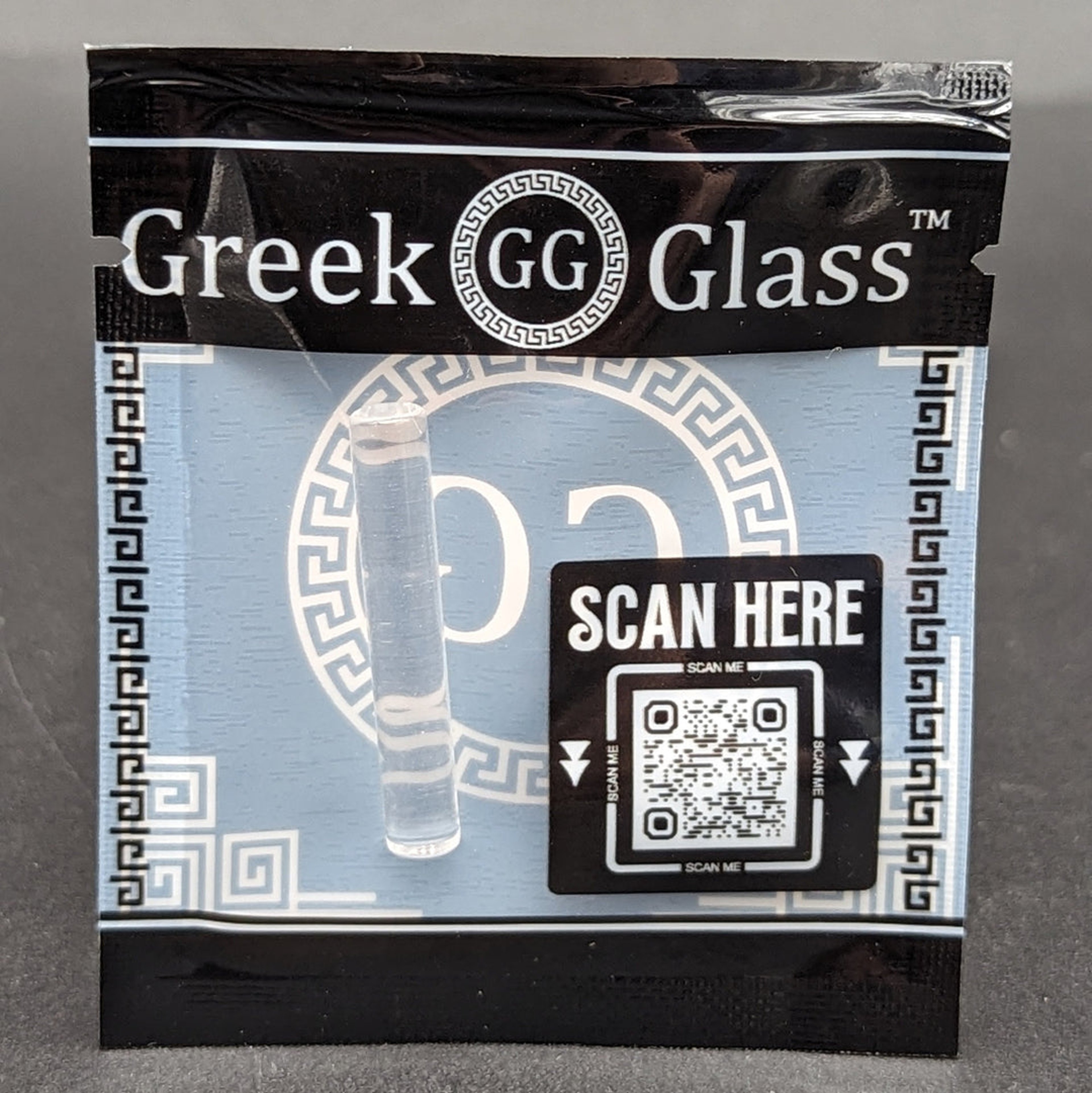 GREEK GLASS 5MM X 30MM PILLAR image 0