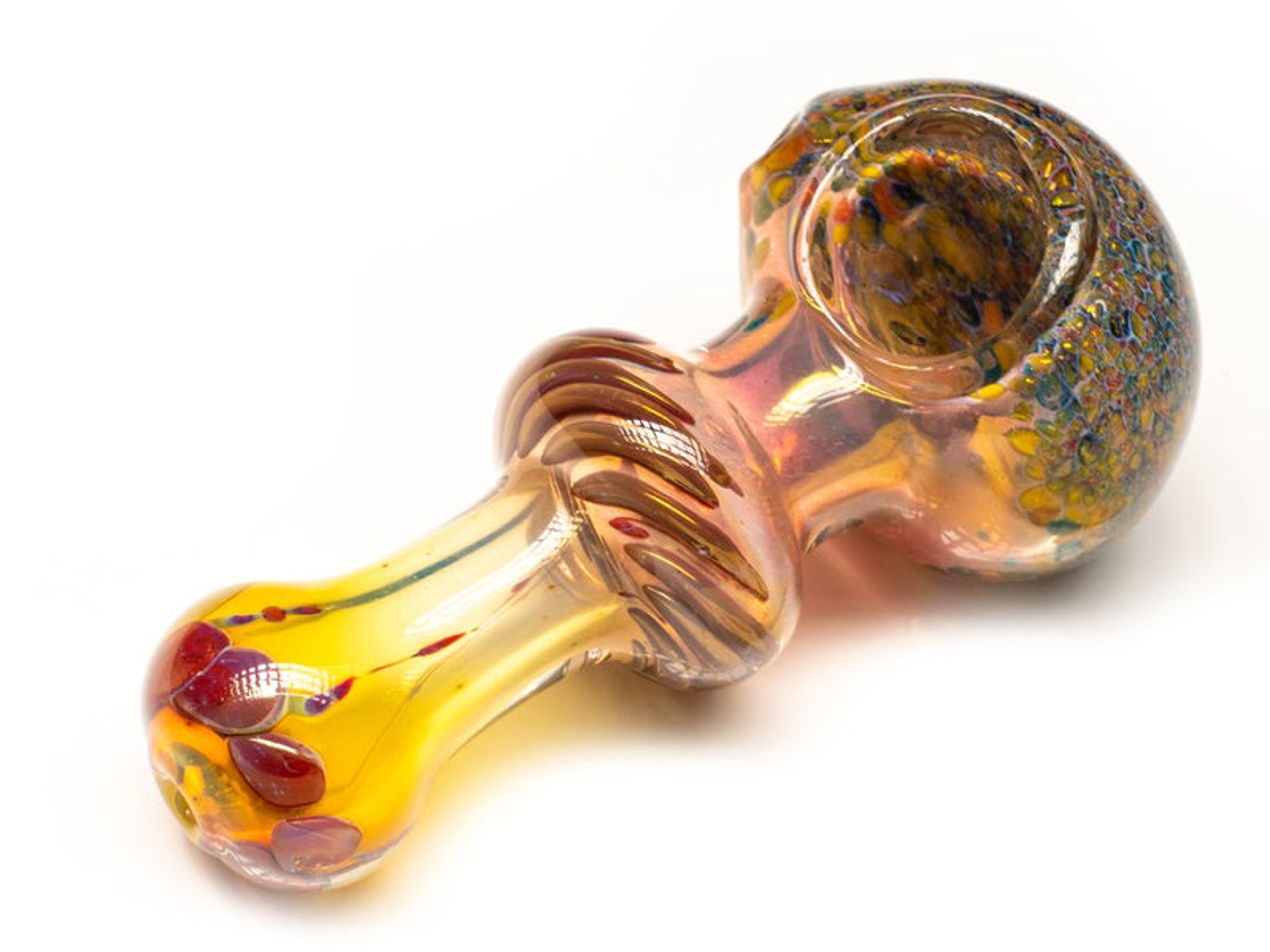 Preview pic of Fumed Coral Reef Glass Pipe