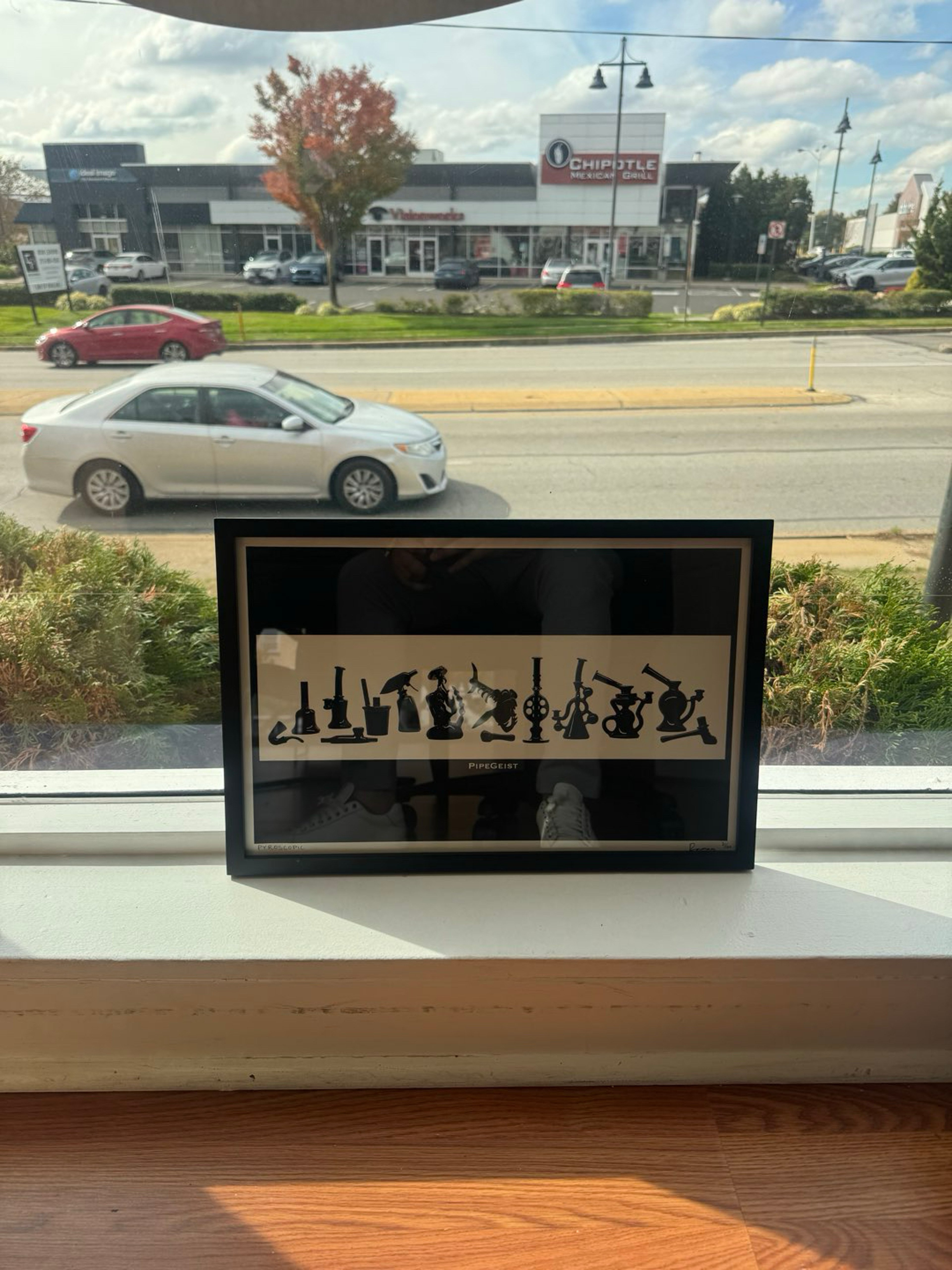 Preview pic of Pipegeist Mike Raman pyroscopic print 31/100 rare