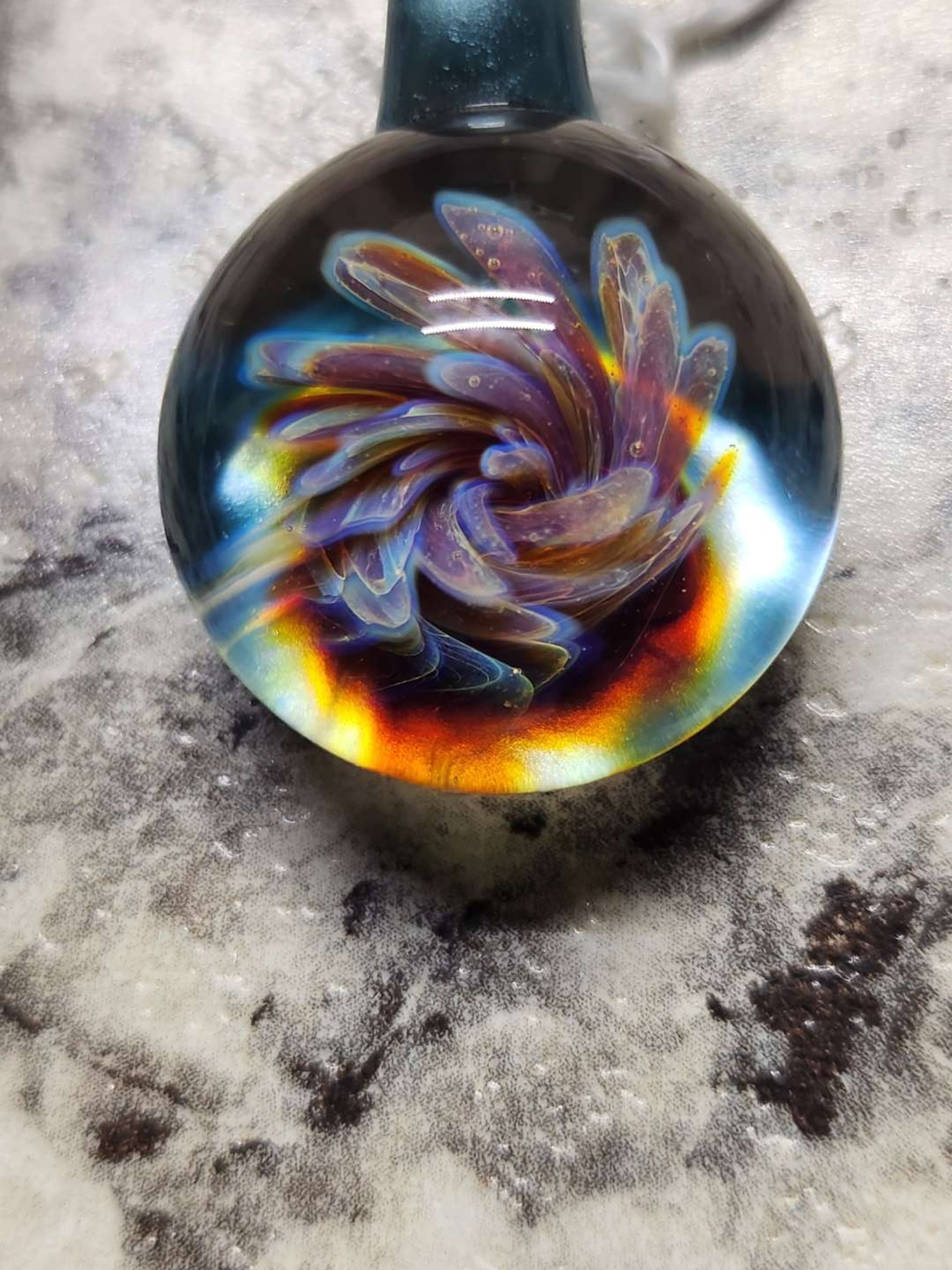 Preview pic of Frit implosion pendant
