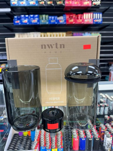 Preview pic of VESPER TABLETOP GRAVITY PIPE BLACK