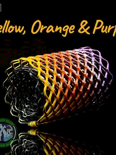 Preview pic of Mamba Guardzz - Heat Cage #61 - Blazer GT8000 Guard (Yellow, Orange & Purple)