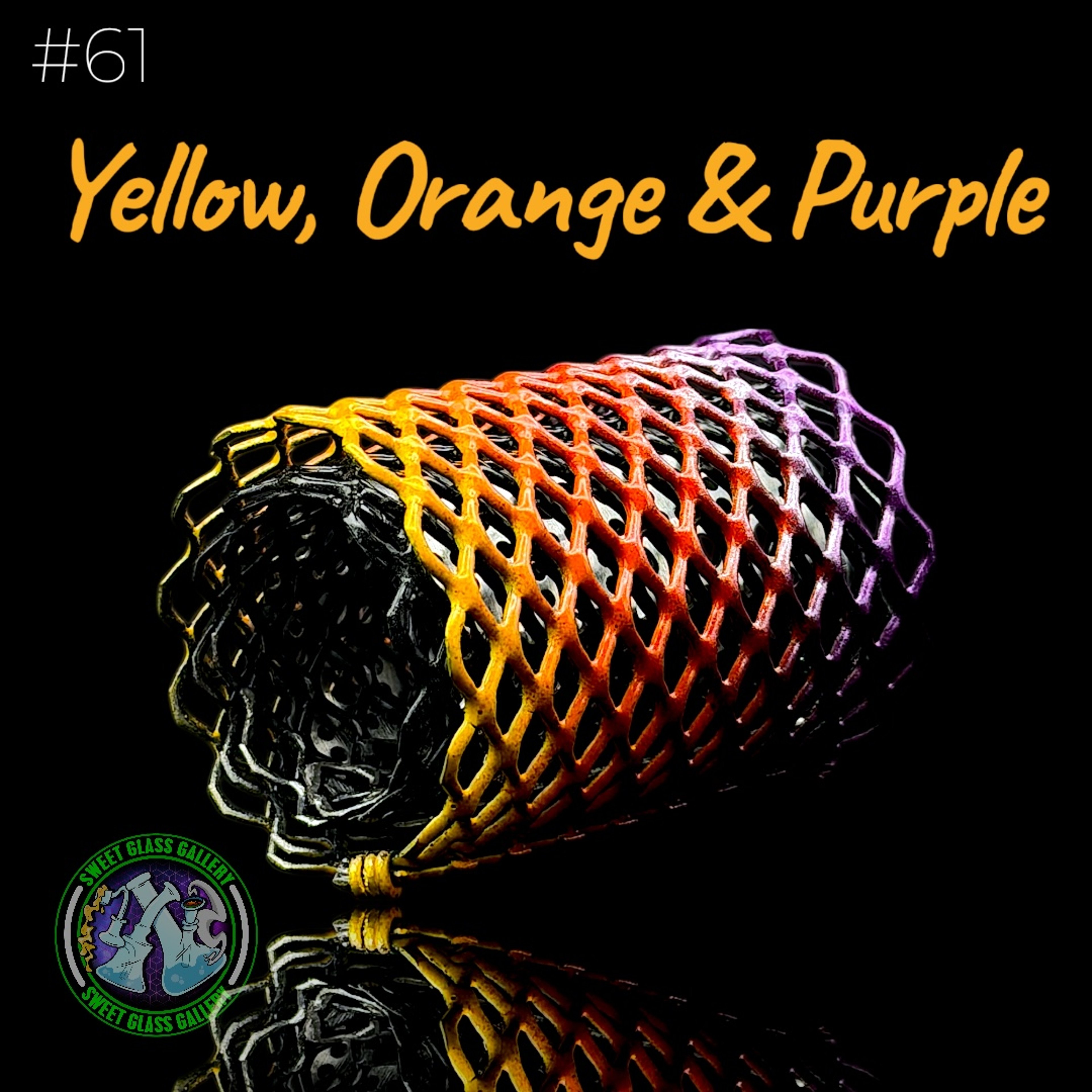 Mamba Guardzz - Heat Cage #61 - Blazer GT8000 Guard (Yellow, Orange & Purple) image 0
