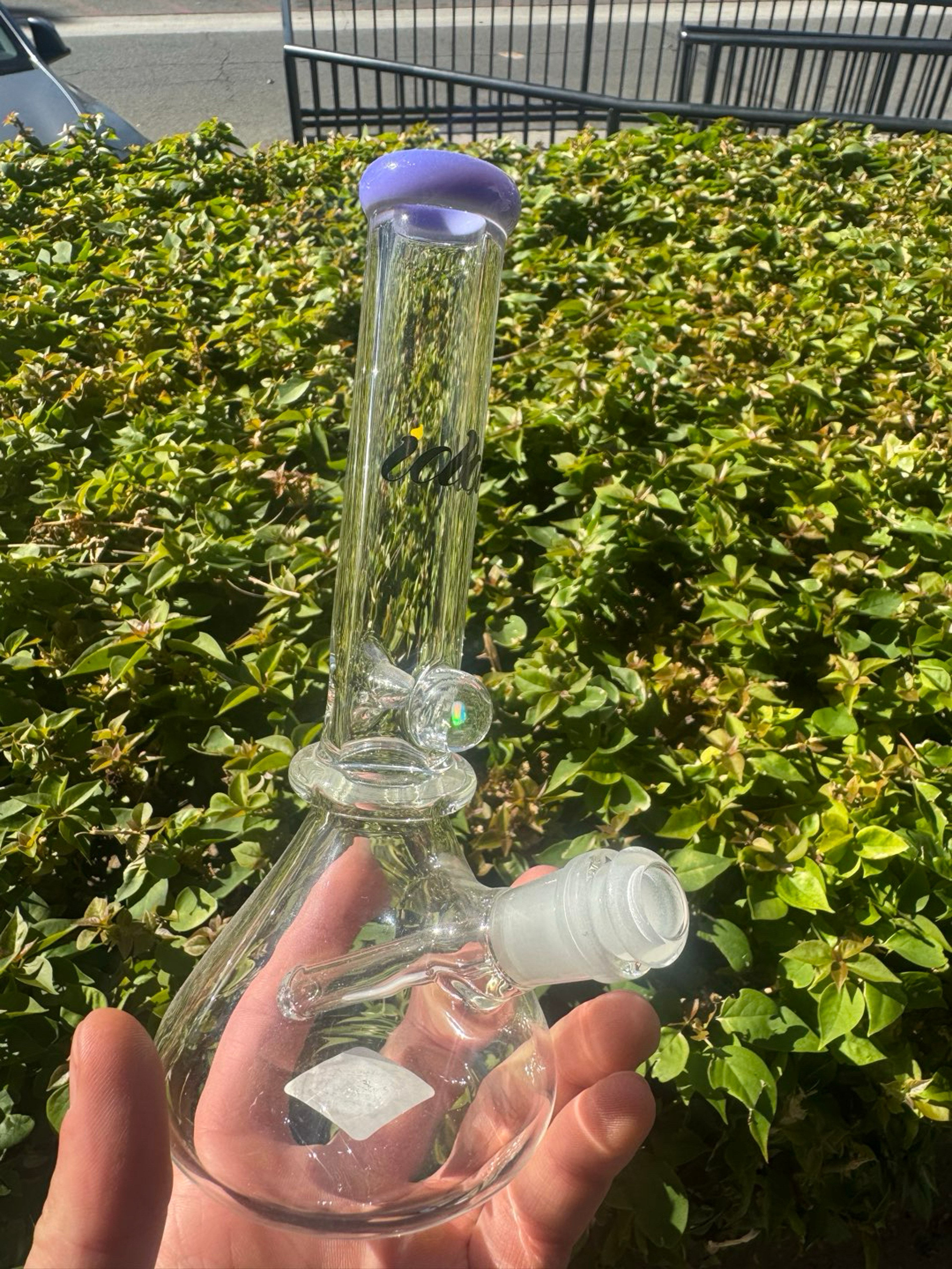 Preview pic of Idab mini beaker with opal purple