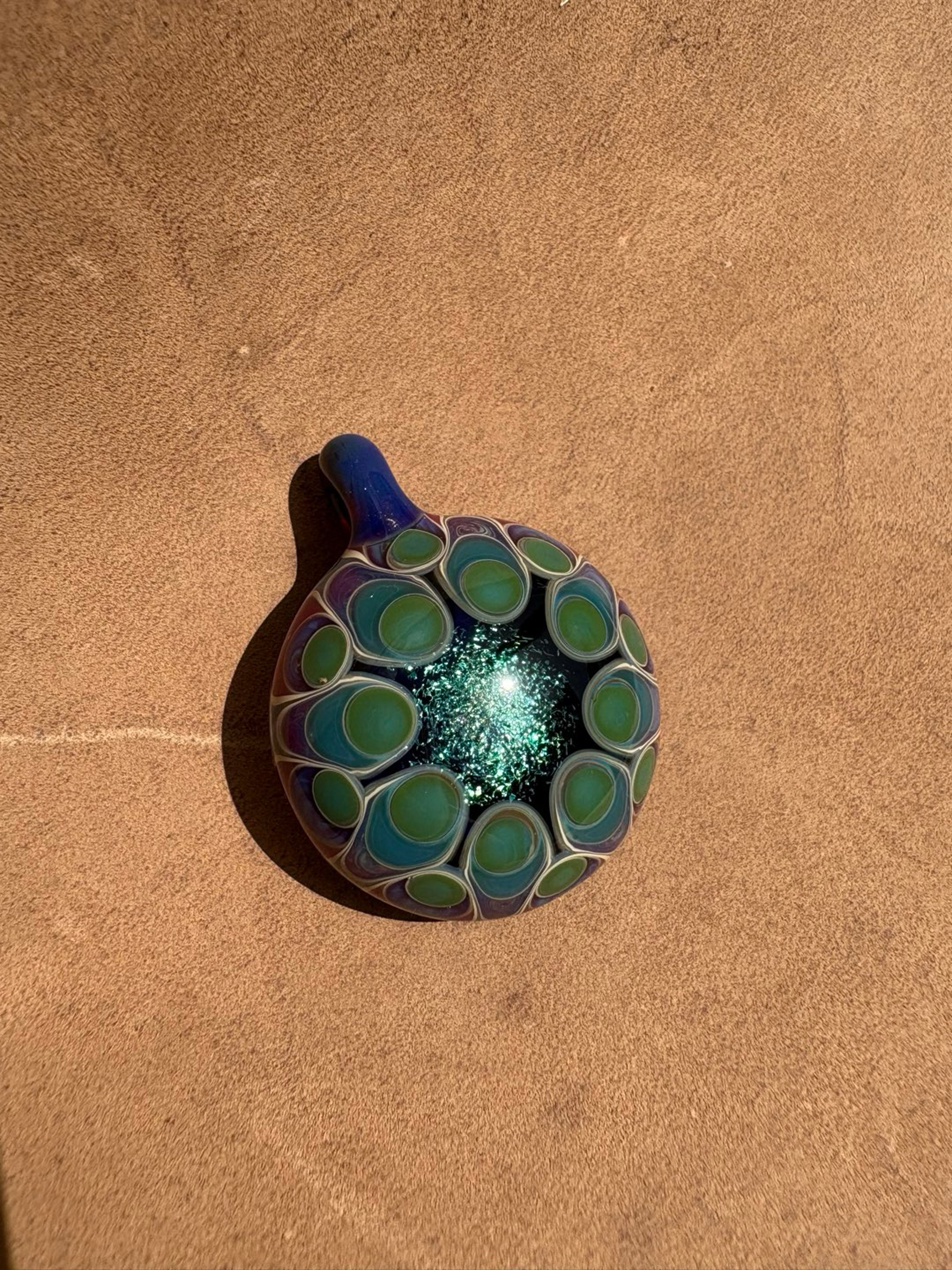 Gong Opal Dot Stack Pendant image 0