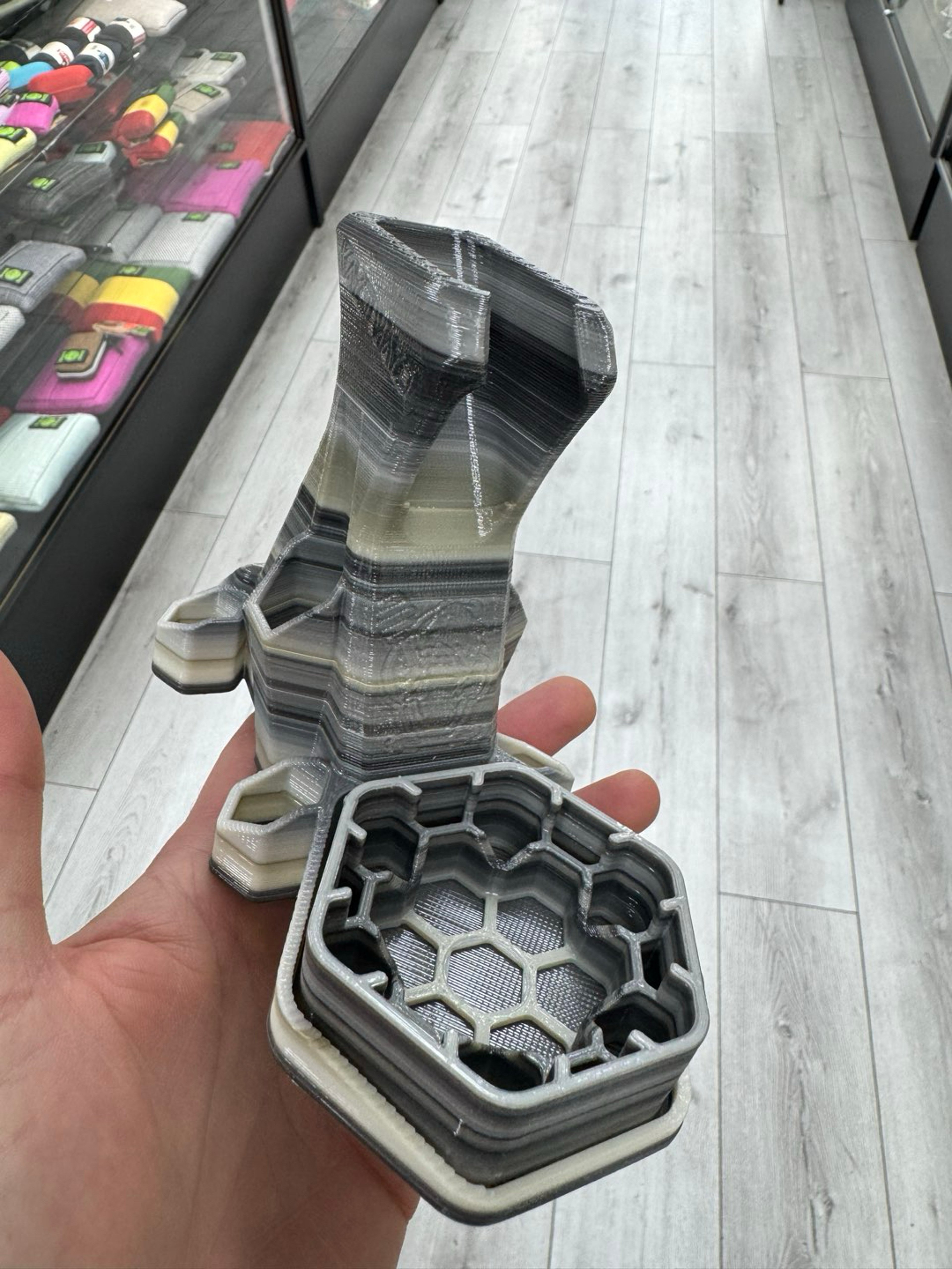 Huni badger 3D printed stand 1 image 0