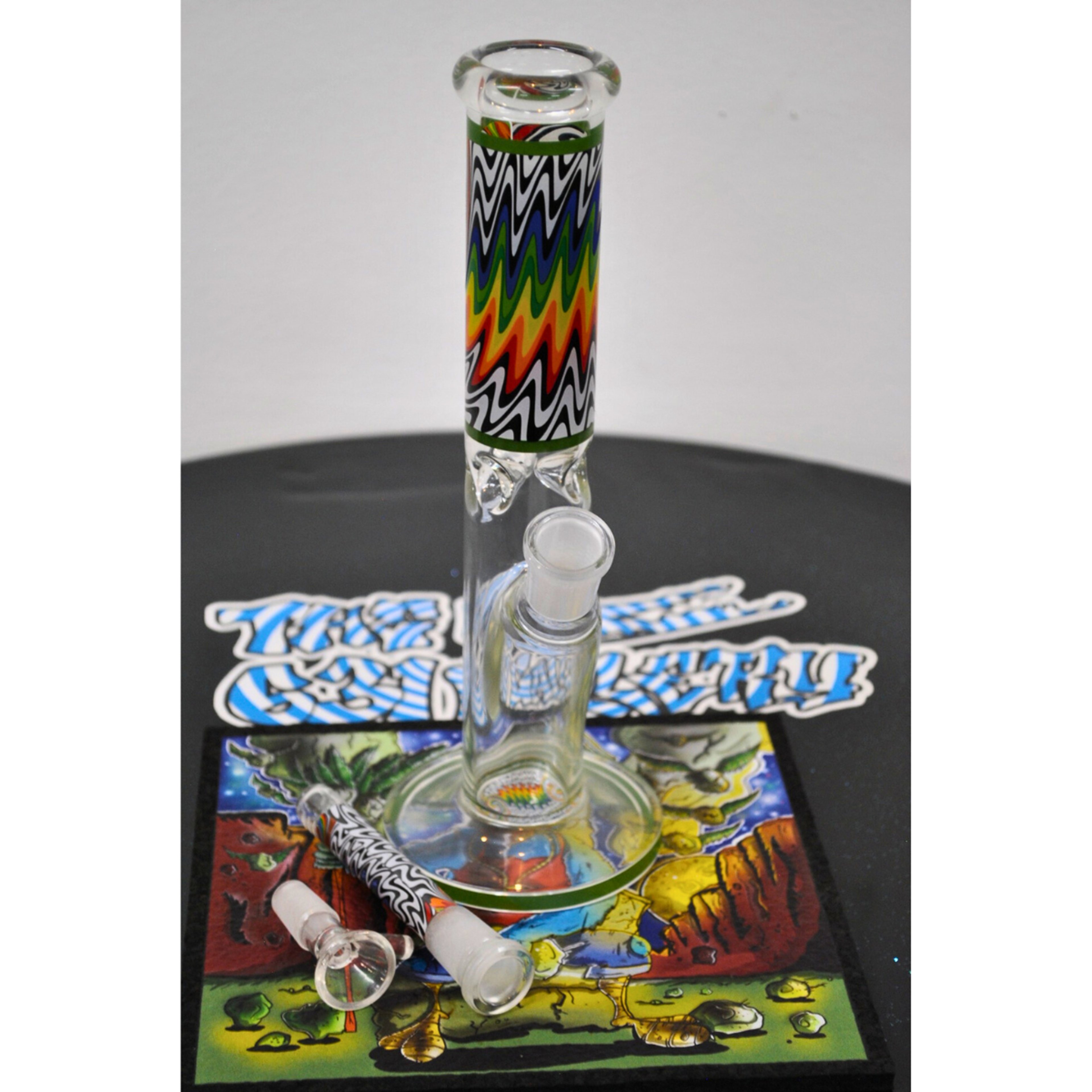 Clear tube bong image 0