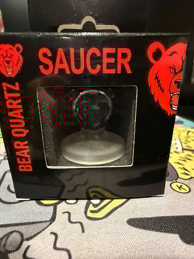 Preview pic of Bear quartz saucer