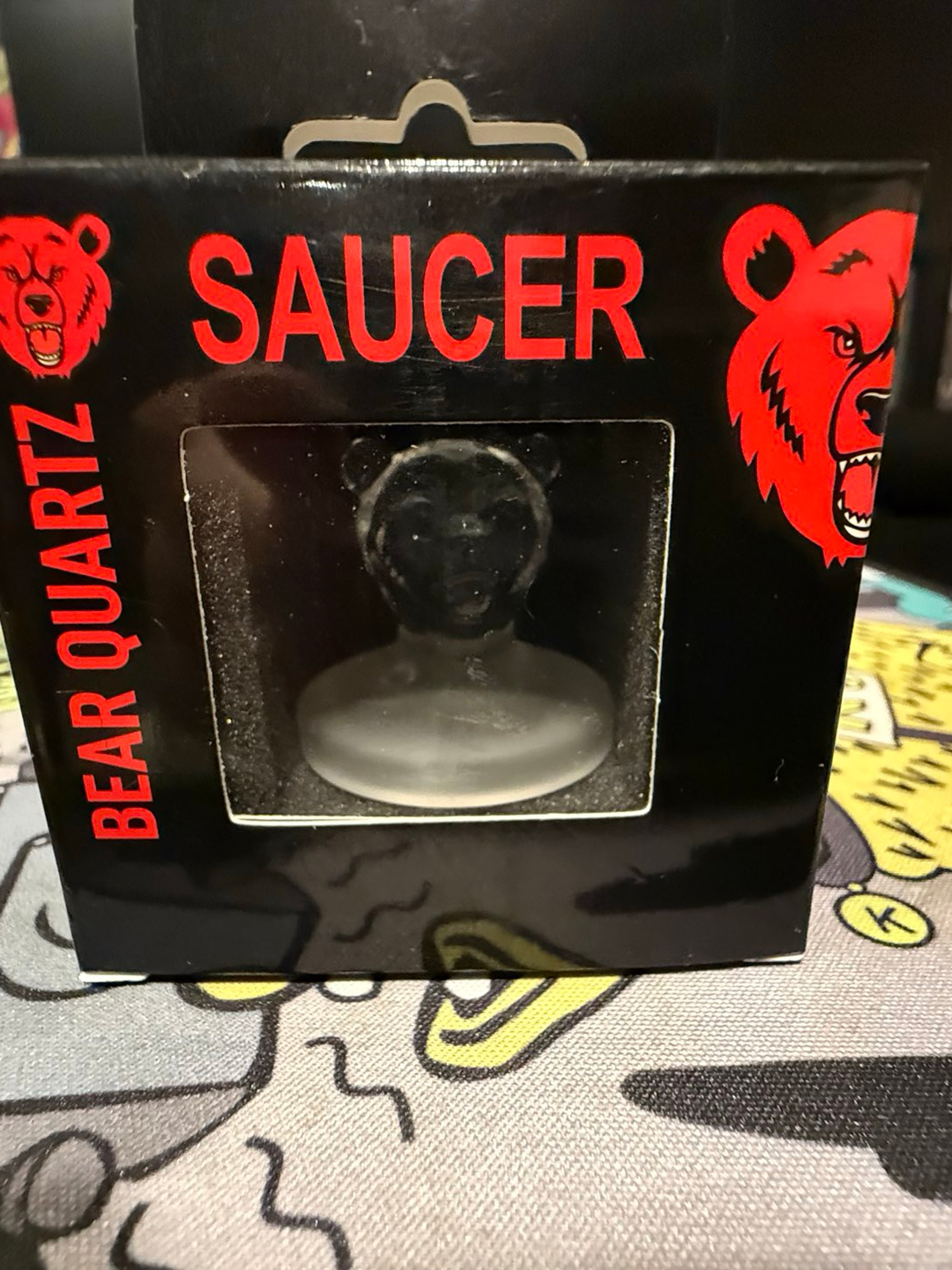 Bear quartz saucer image 0