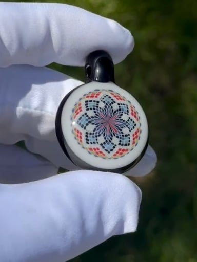 Preview pic of @SamAlderson ➡️ Classic Eclipse and white 8 Point Pendant ⬅️