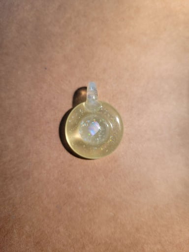 Preview pic of Pastel serum crushed opal pendant