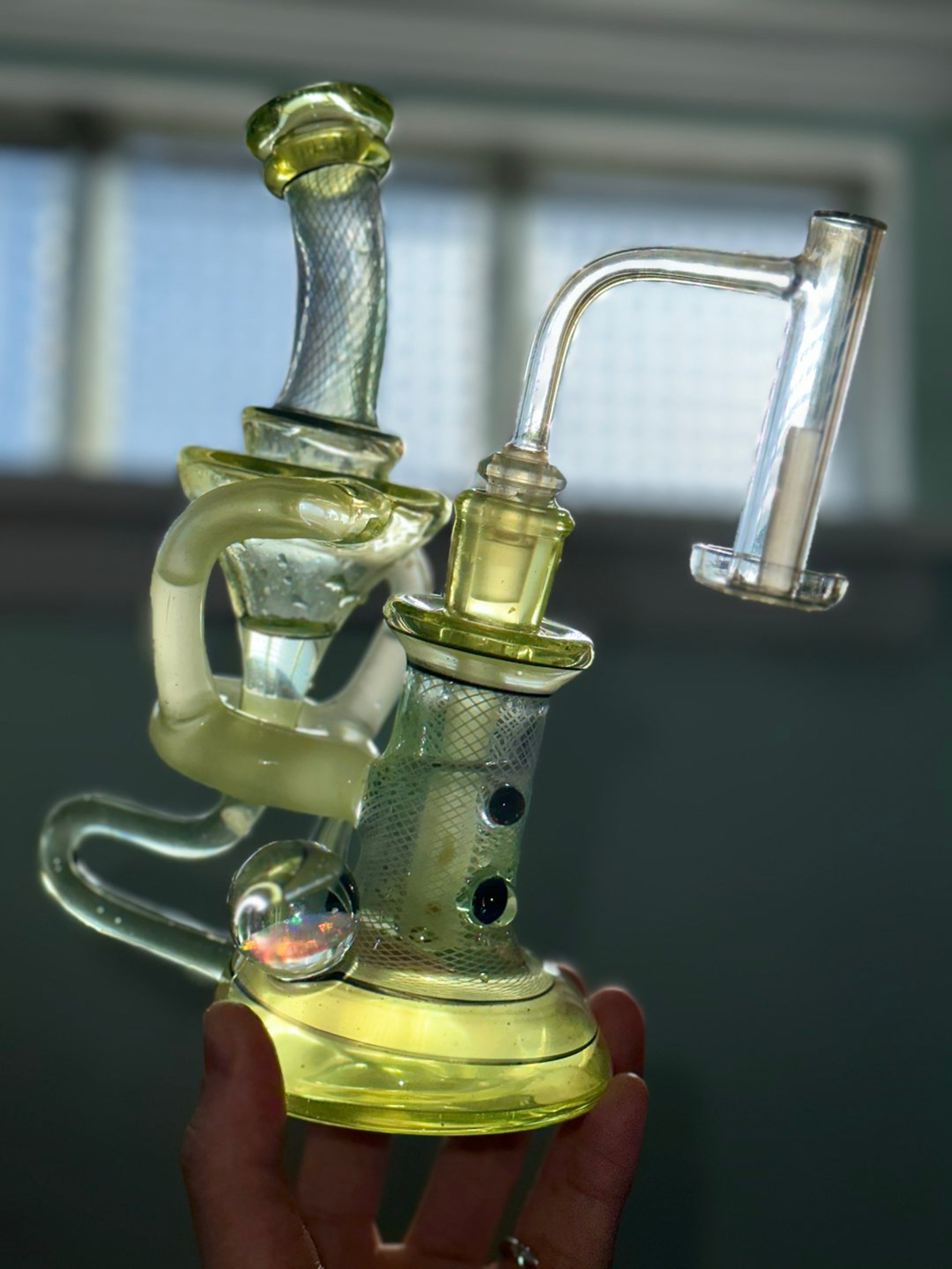Preview pic of Crux glass illuminaticello UV rebubbler