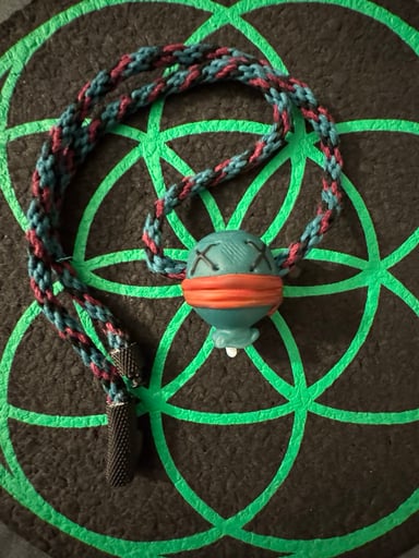 Preview pic of 🔥NEW MULLER SEVERED HEAD / HEMP NECKLACE/CLASP🔥