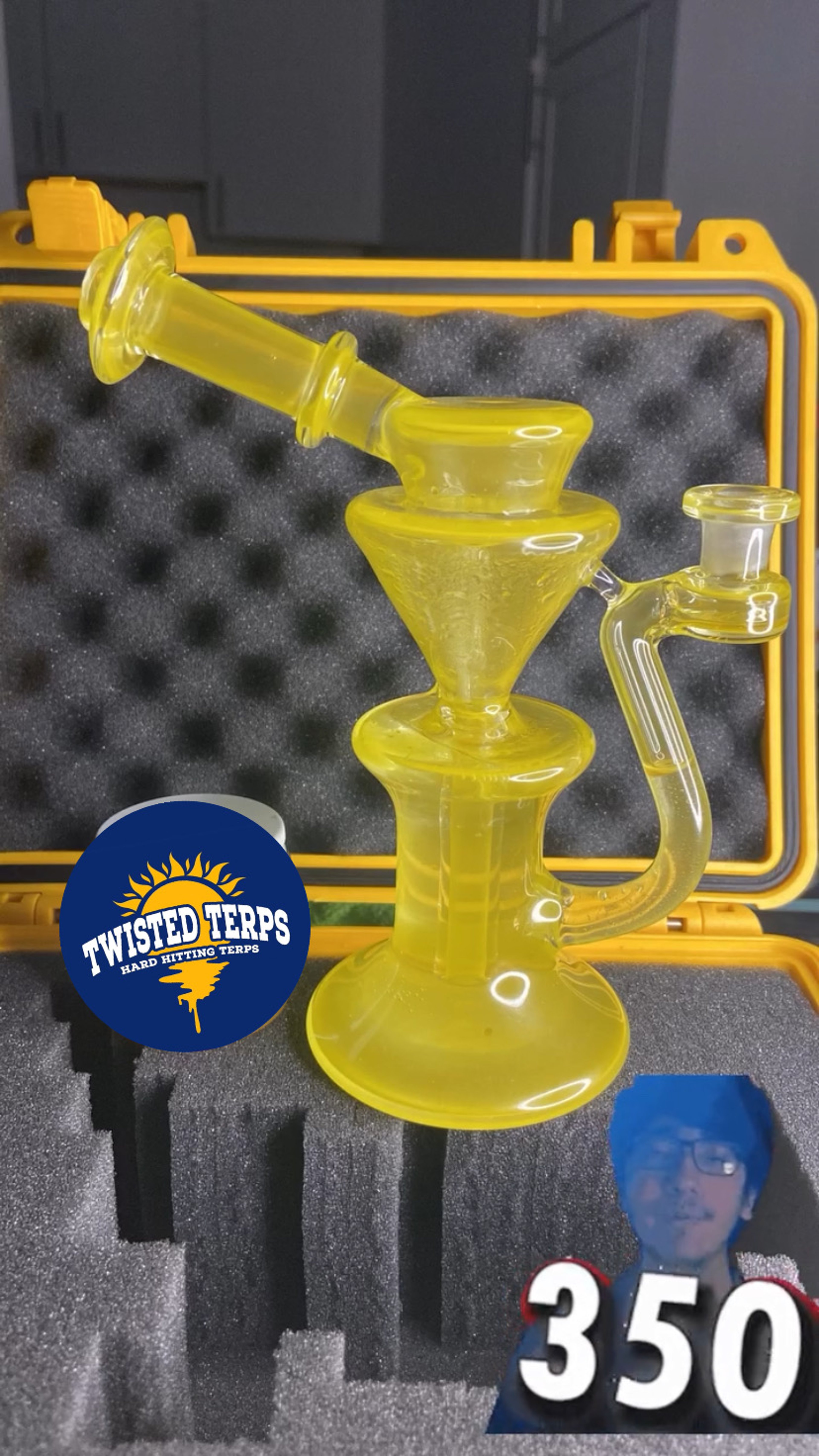Canary yellow recycler image 0