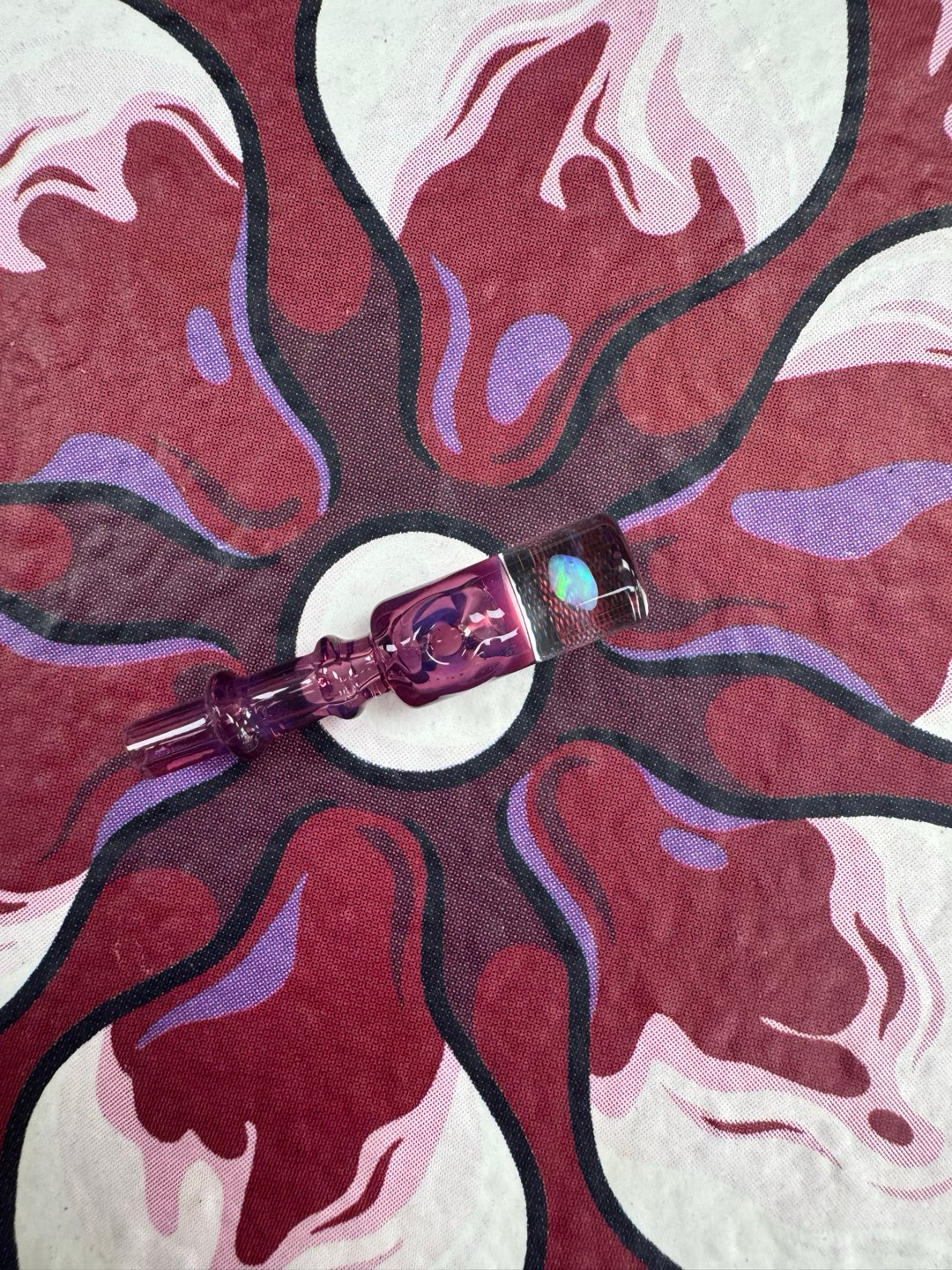 Peak pro joystick cap glass replacement opal purple image 0