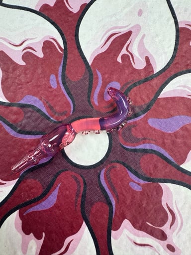 Preview pic of Peak pro joystick cap glass replacement tentacles pink