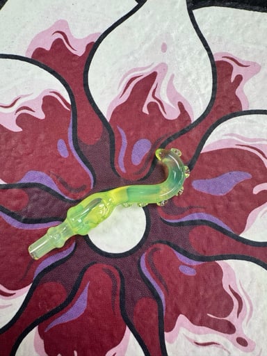 Preview pic of Peak pro joystick cap glass replacement tentacles green