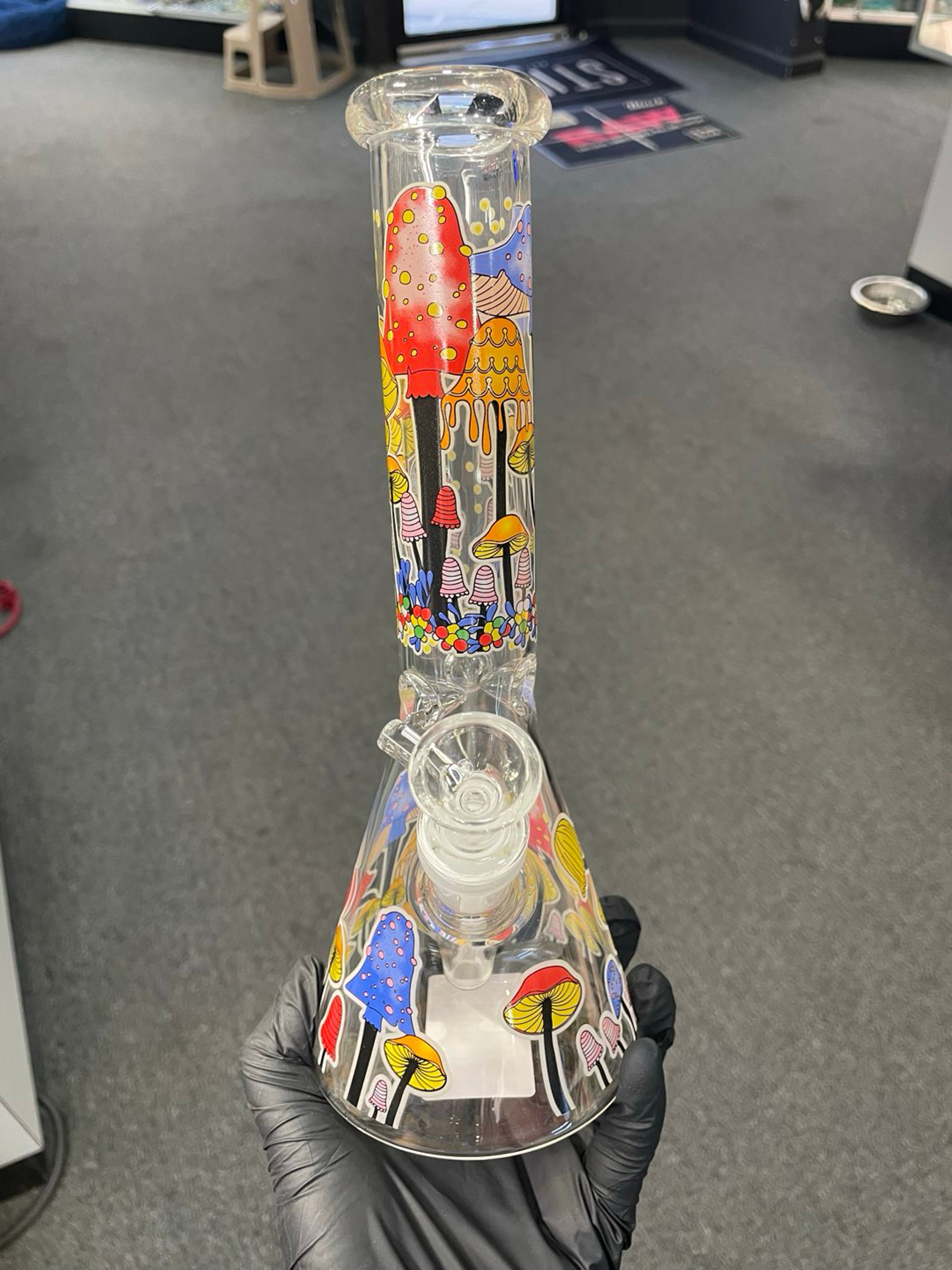 Mushroom Print Beaker image 0