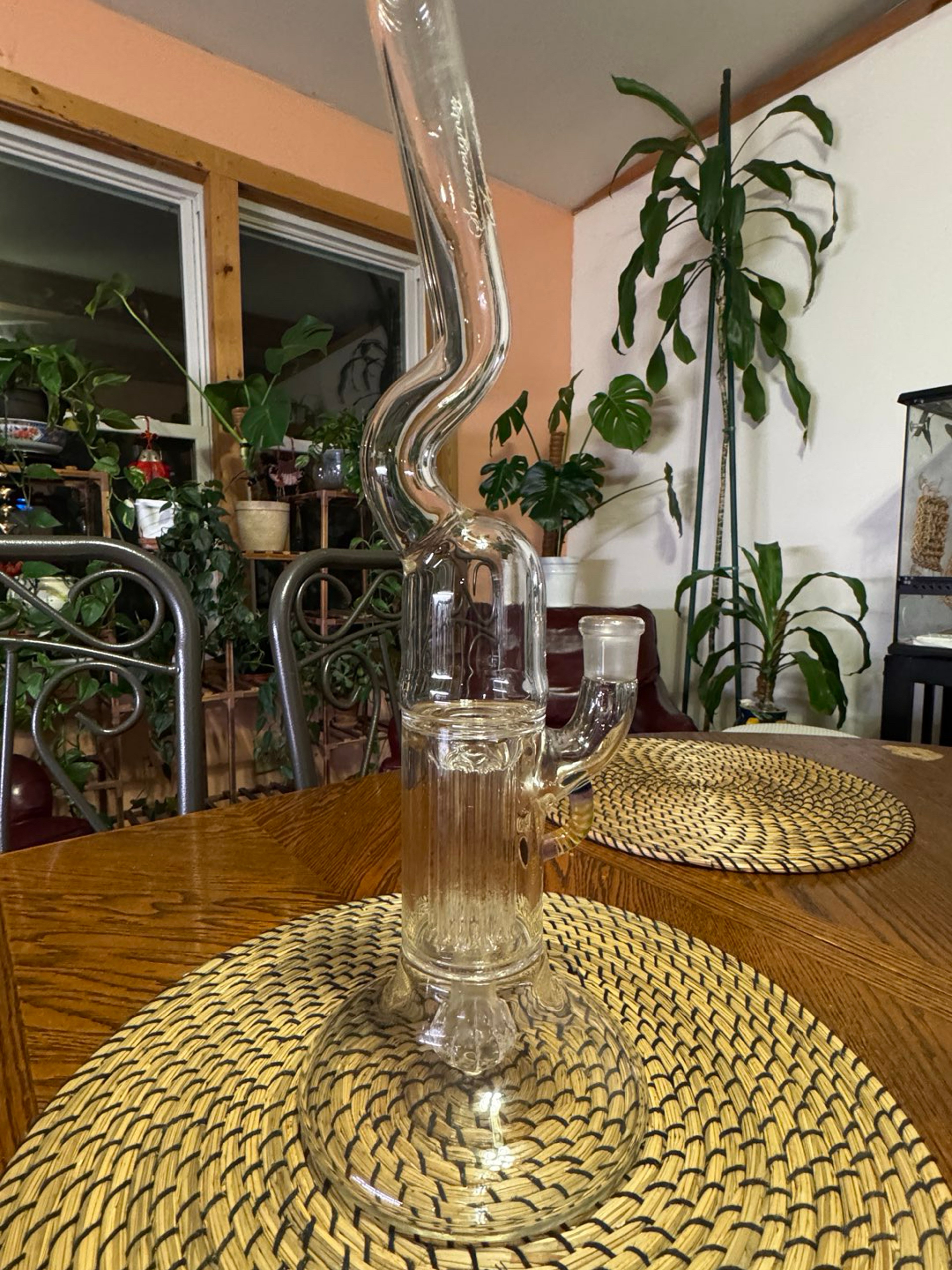 Preview pic of Sovereignty Glass Hollow foot Natty Peyote