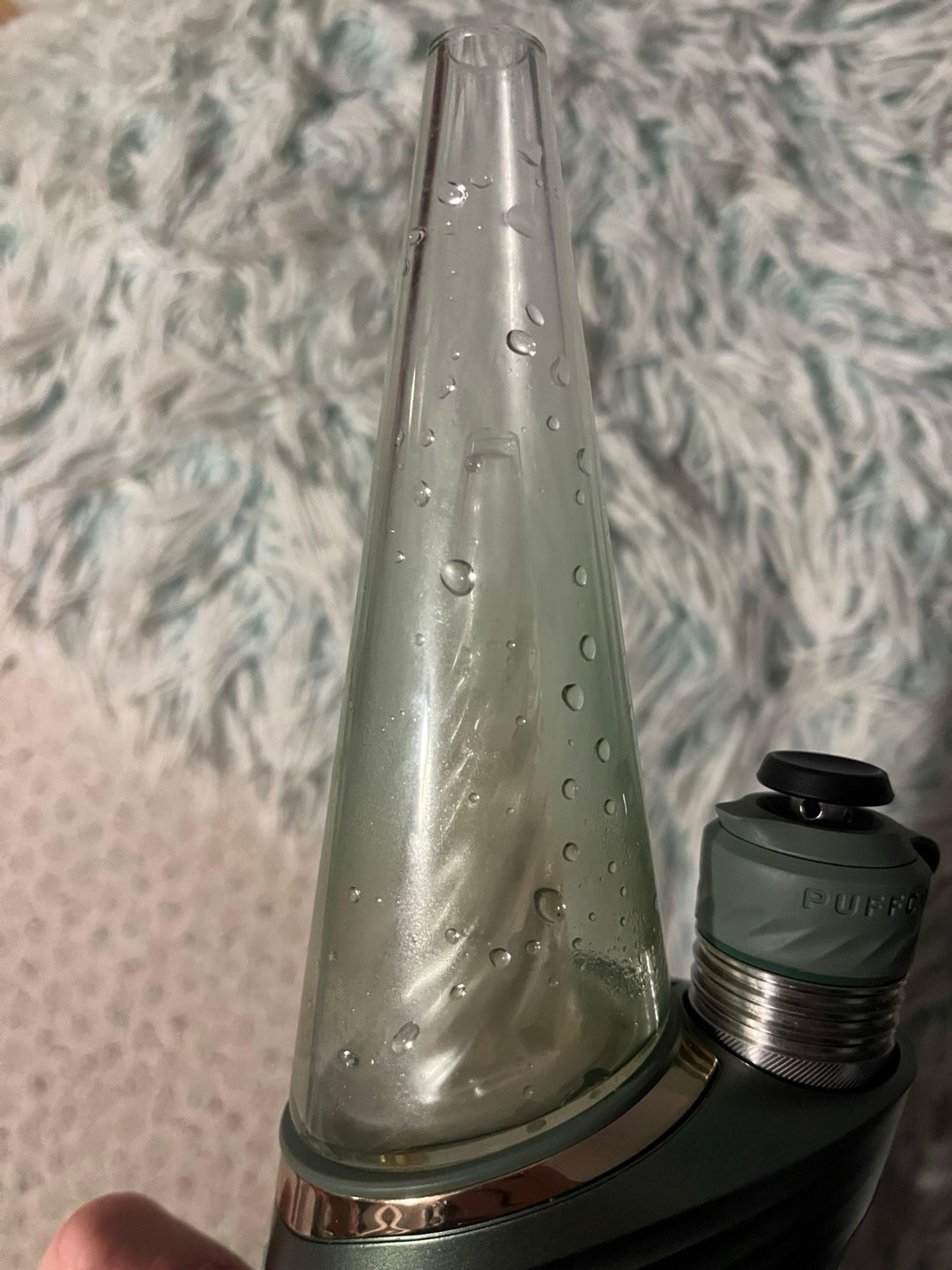 Preview pic of Green Flourish peak glass
