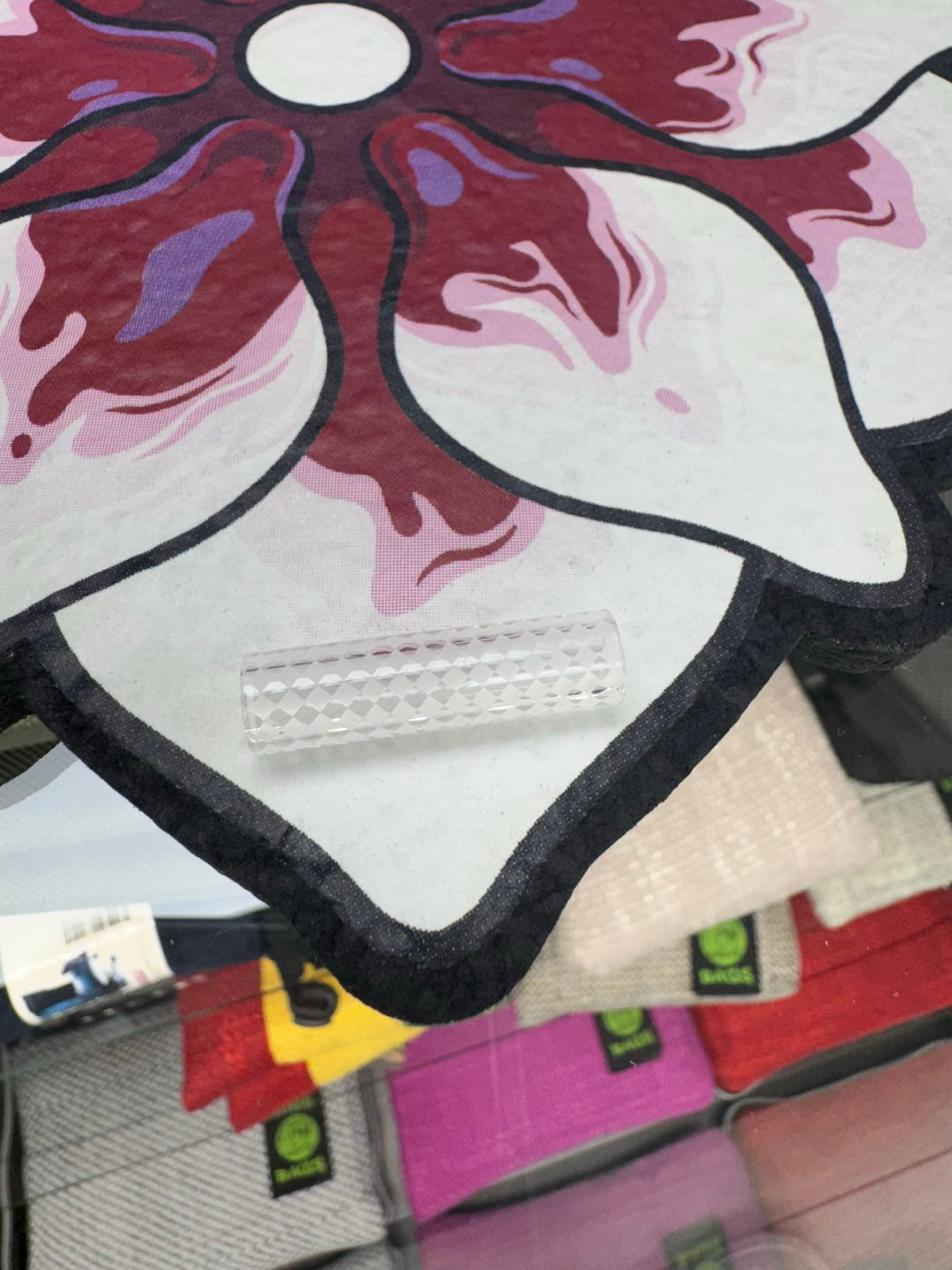 Preview pic of Victory glass work hollow pillar 8x30mm