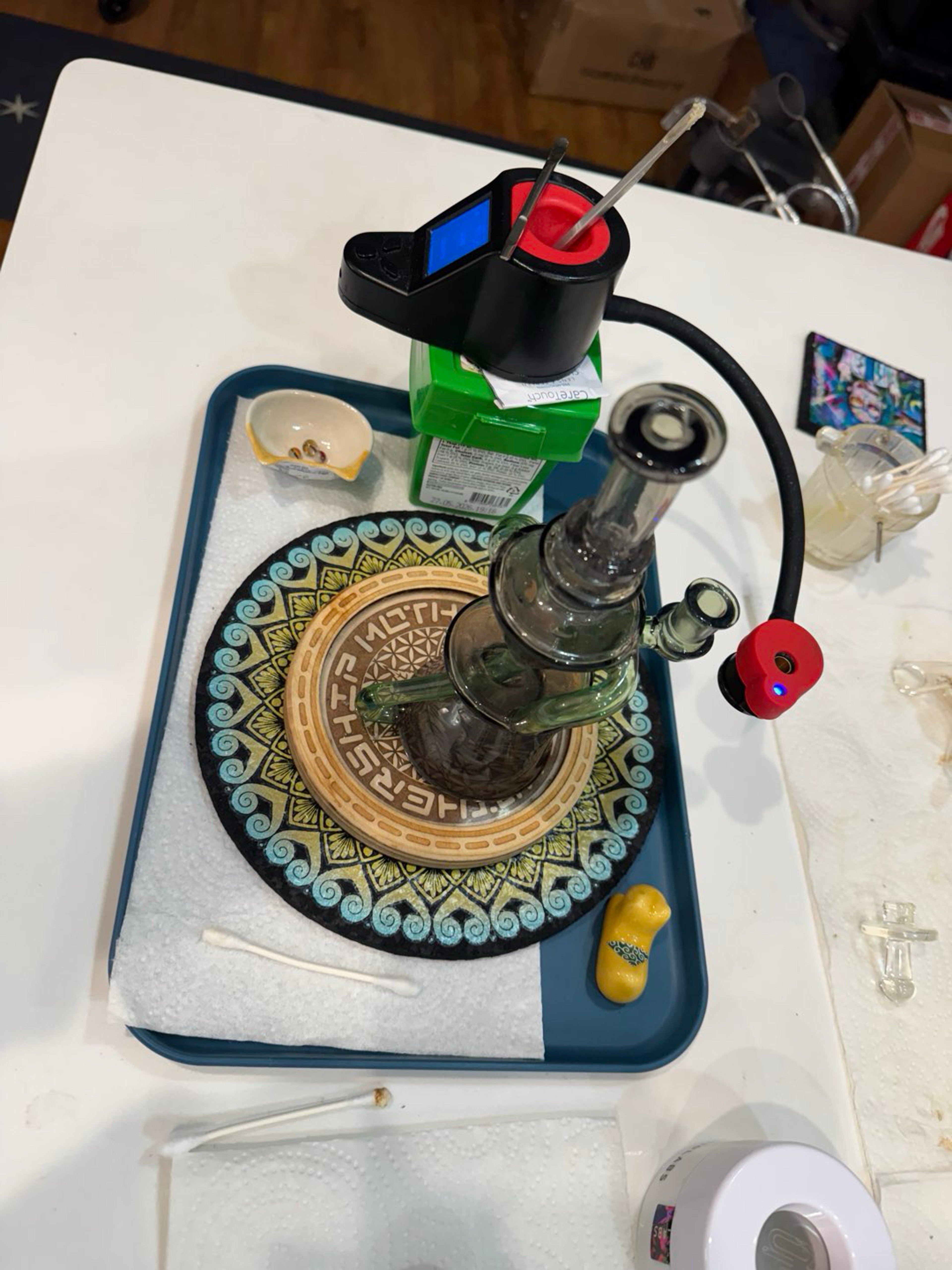 Dab Rig Durable Travel Tray, MoodMatt Tray image 0