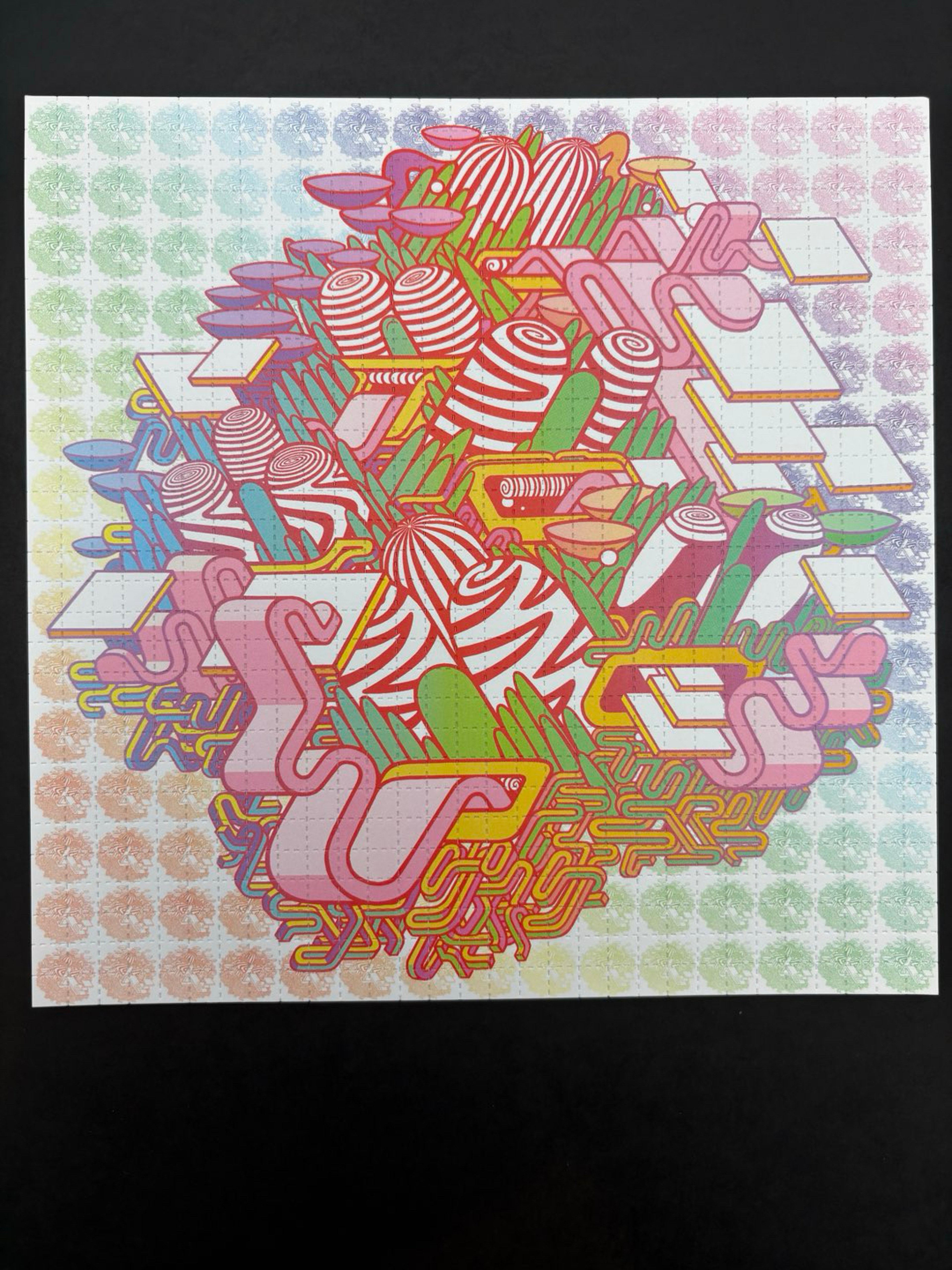 Lot Party Blotter Art image 0