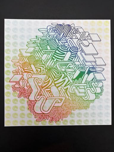 Preview pic of Lot Party Blotter Art
