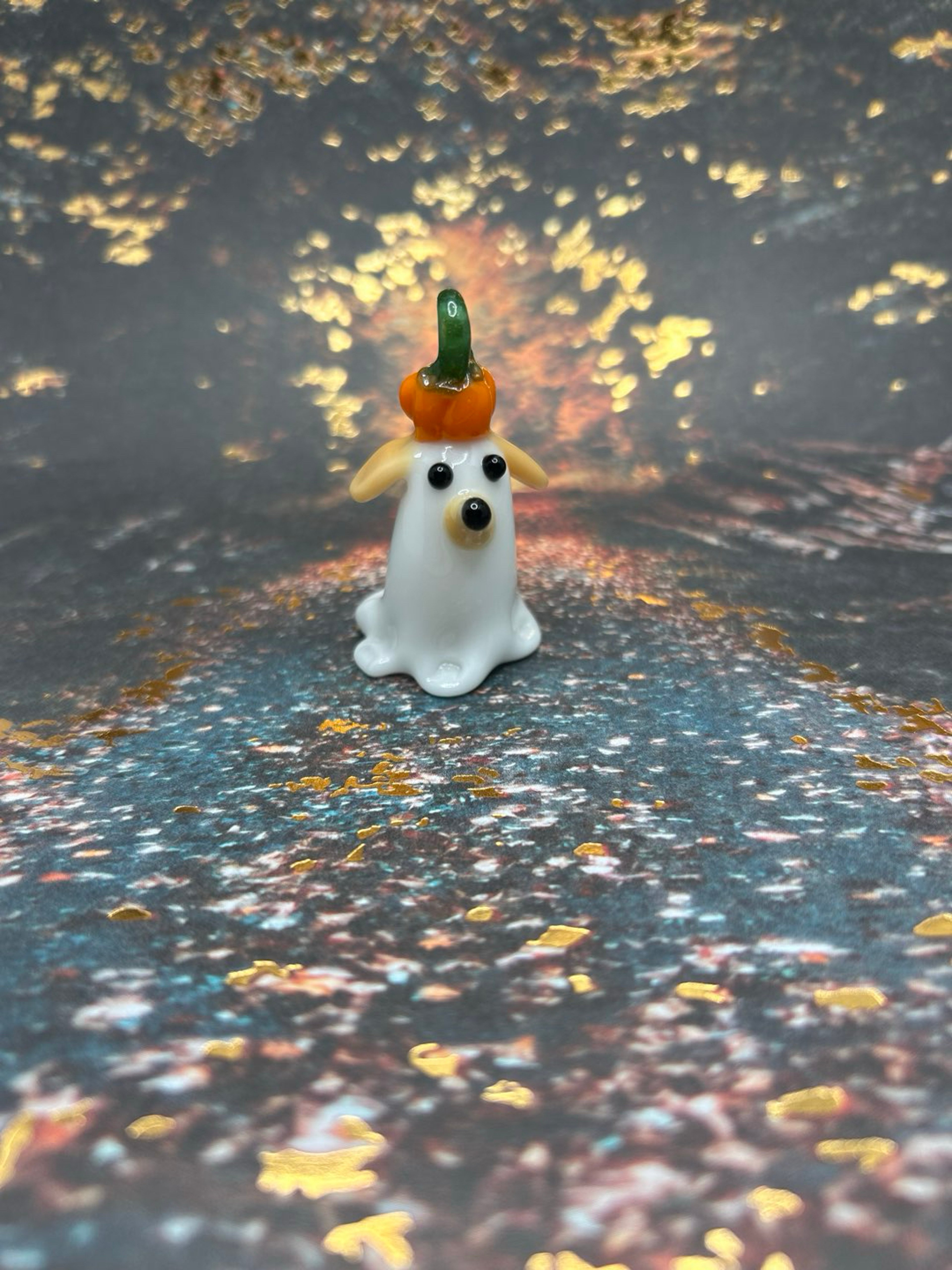 Ghost dog pendant image 0