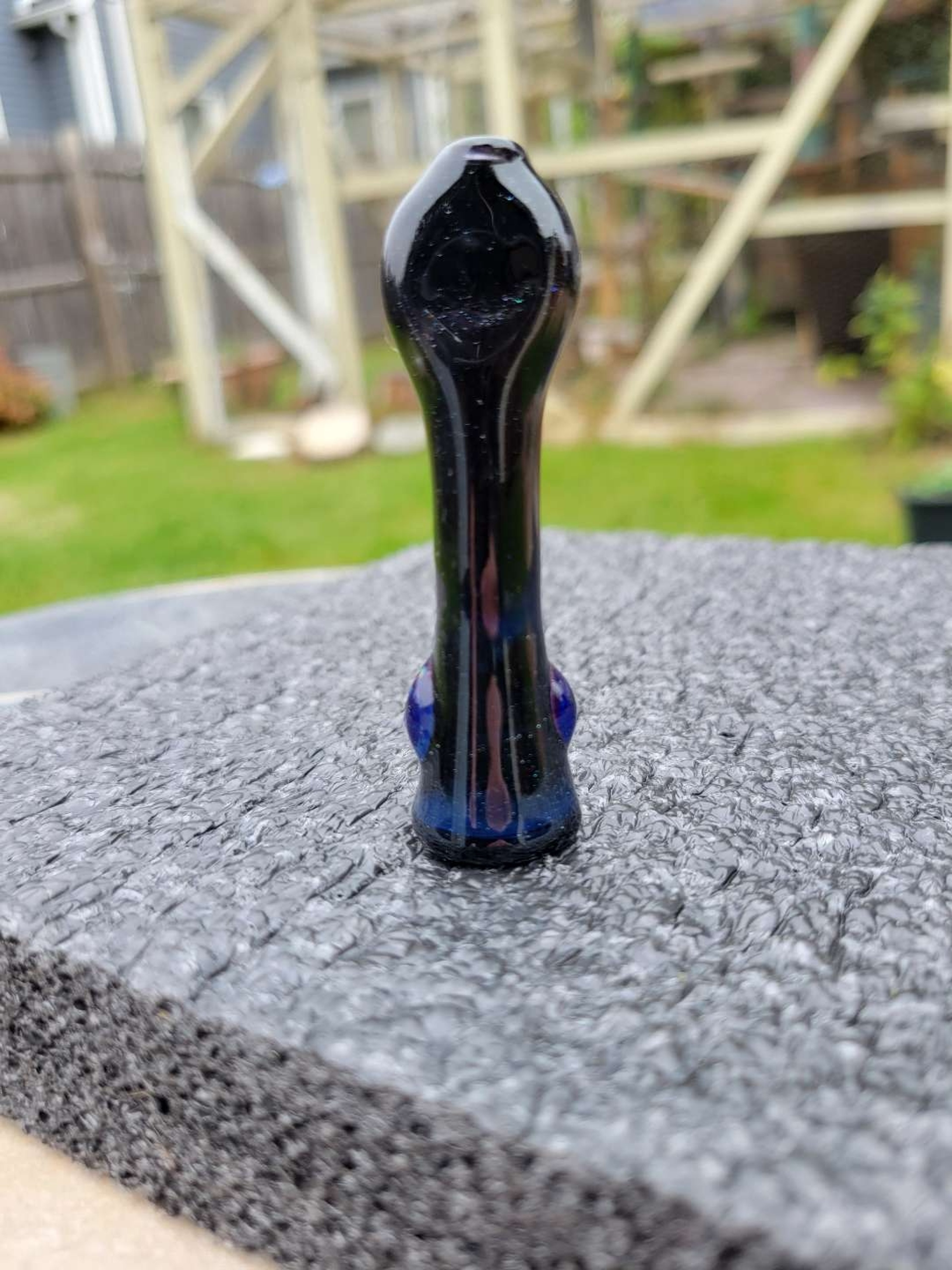 Preview pic of Galaxy chillum amber purple accents