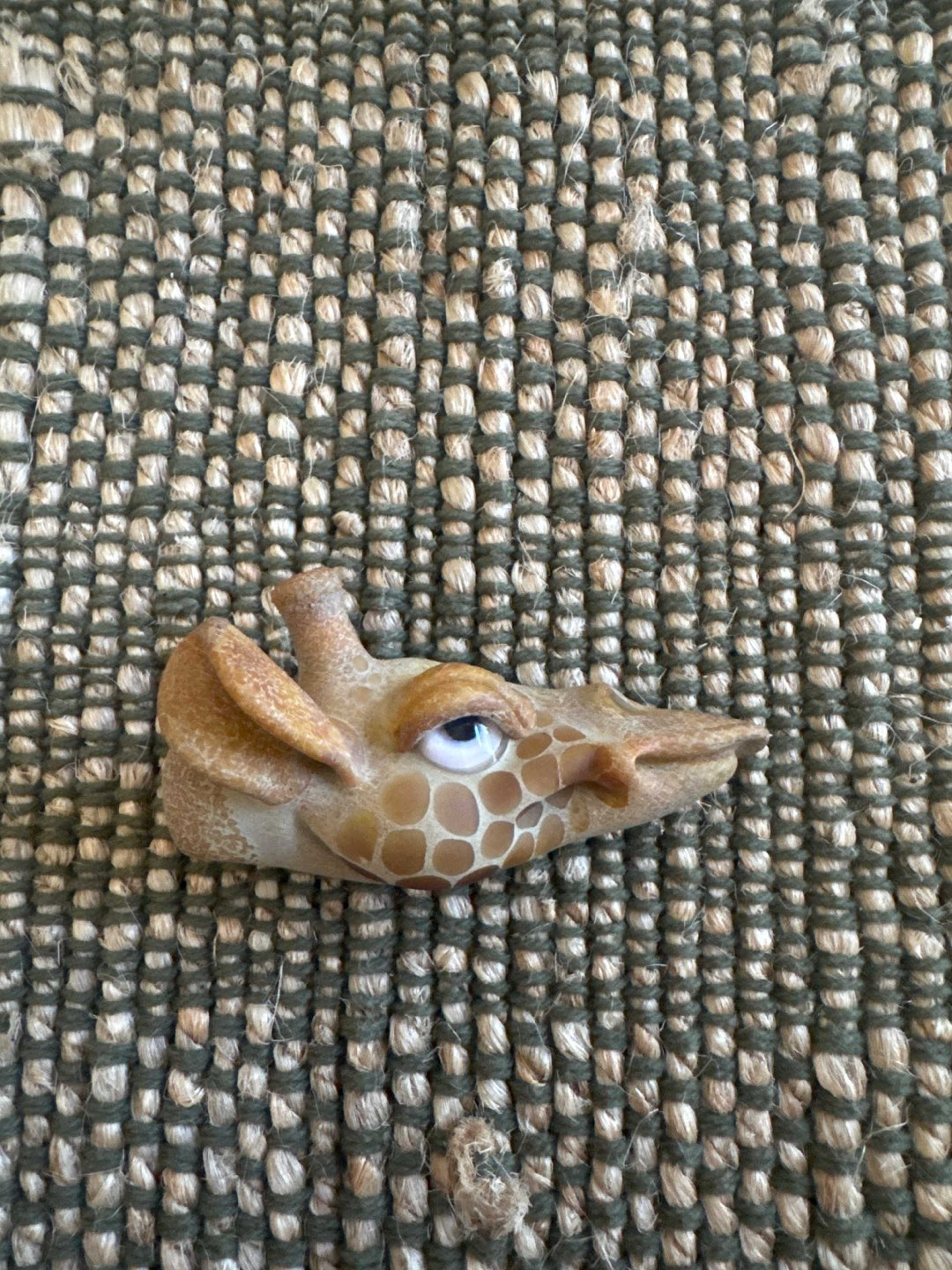 Matt Robertson giraffe head pendant image 0