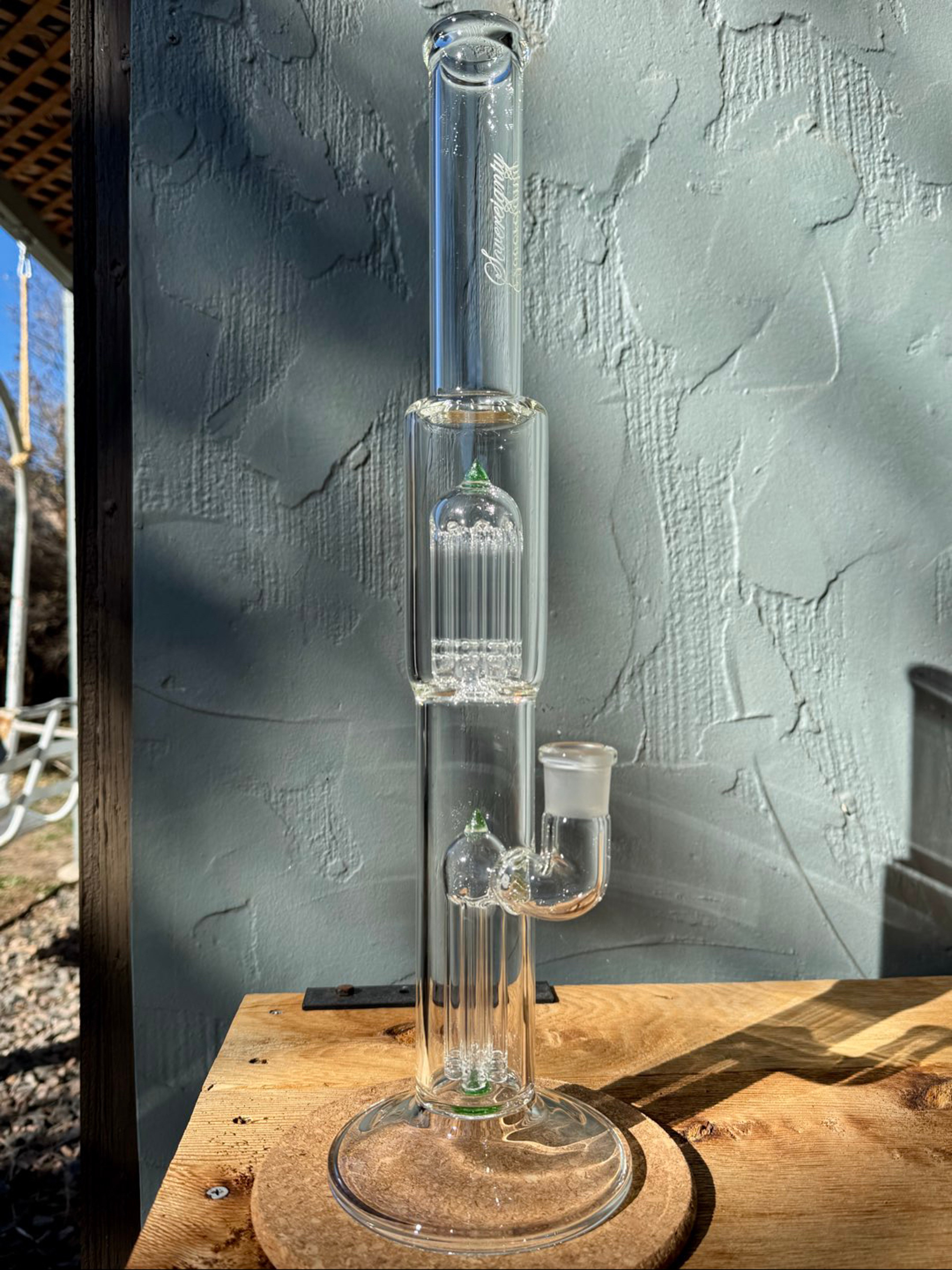 Preview pic of OG Sovereignty Glass 4-8 in Electric Green Stardust