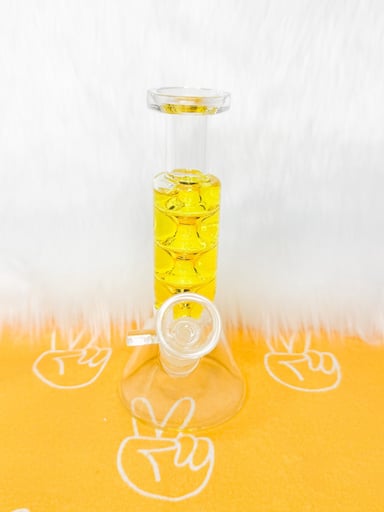 Preview pic of Mini Yellow Glycerin Bong
