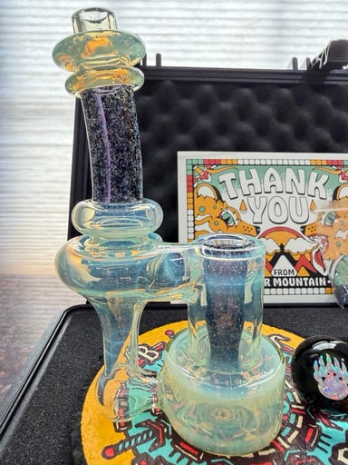 Preview pic of 10mm Nano RBR (CFL Green Opal/Black Cropal)