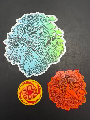 Preview pic of Gong Sticker Bundle