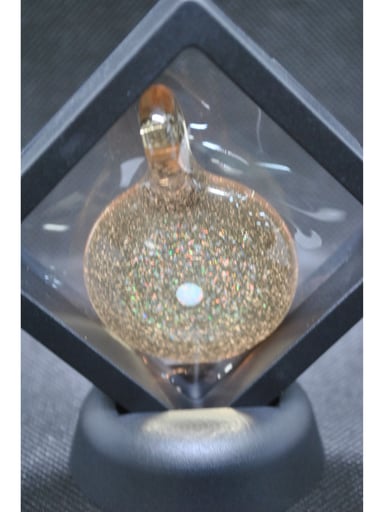 Preview pic of Clear CFL reactive opal pendy