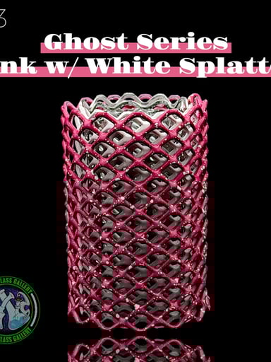 Preview pic of Mamba Guardzz - Heat Cage #63 - Blazer GT8000 Guard (Ghost Series - Pink w/ White Splatter)