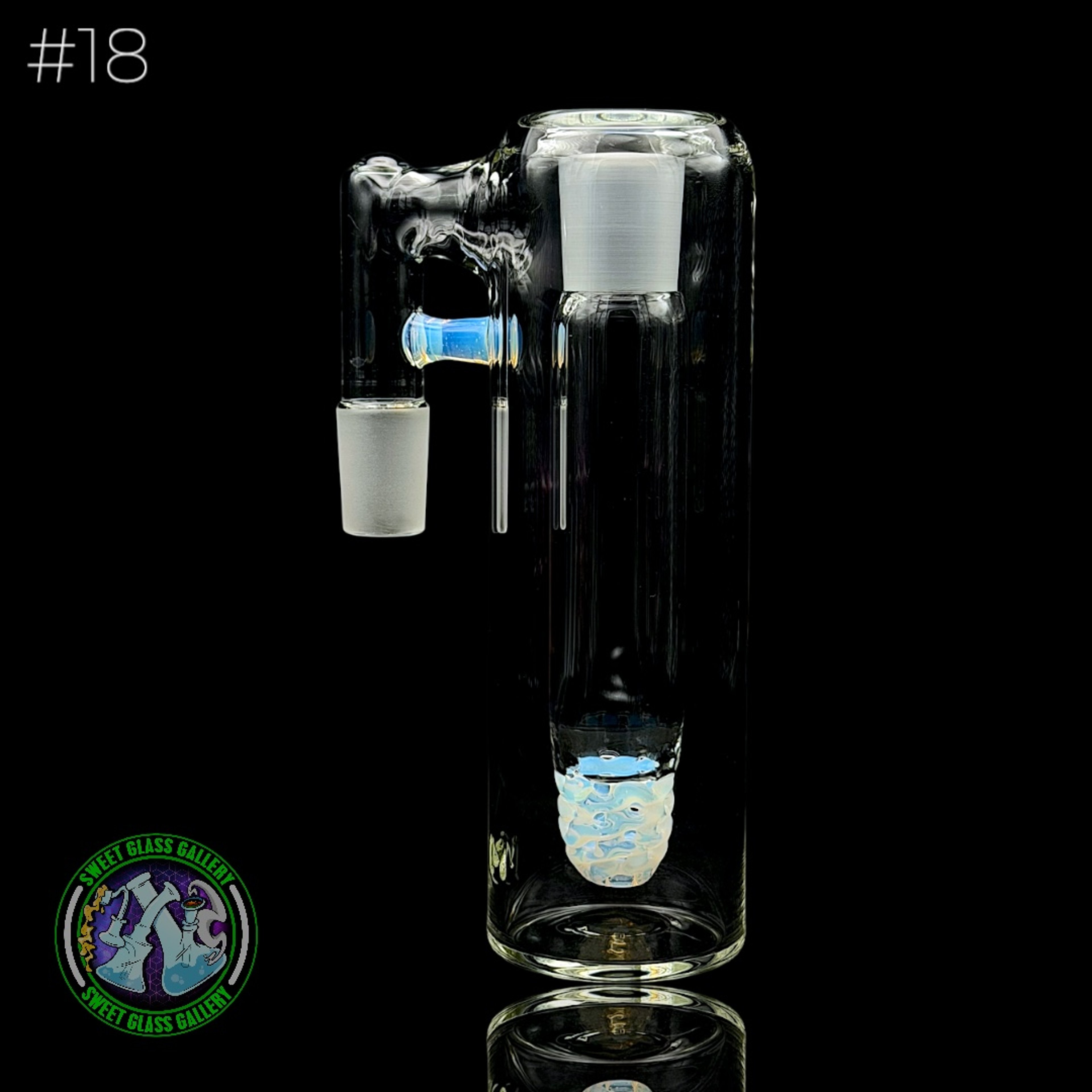 Fluid Glass - Ash Catcher 18mm  #18 (Secret White) image 0