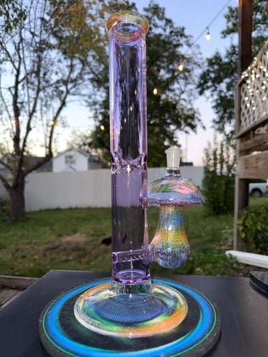 Preview pic of Ripple Glass Mushroom Inline