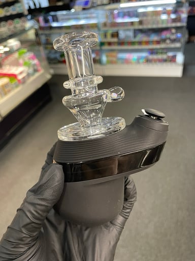 Preview pic of Charlie Shaw Puffco Dry Top Clear w/Opal