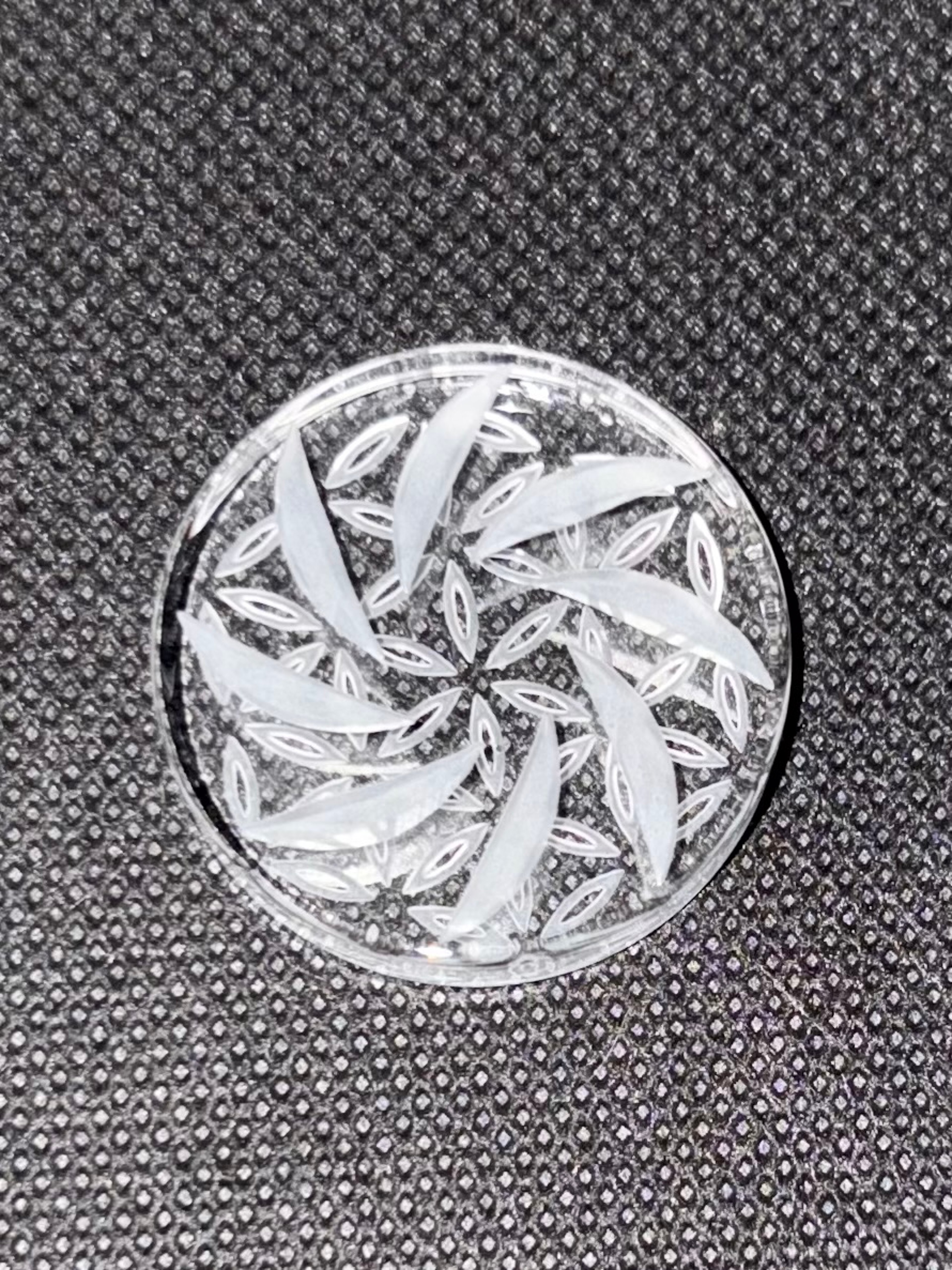 Quartz Channel Carb Cap 30MM design #2 image 0